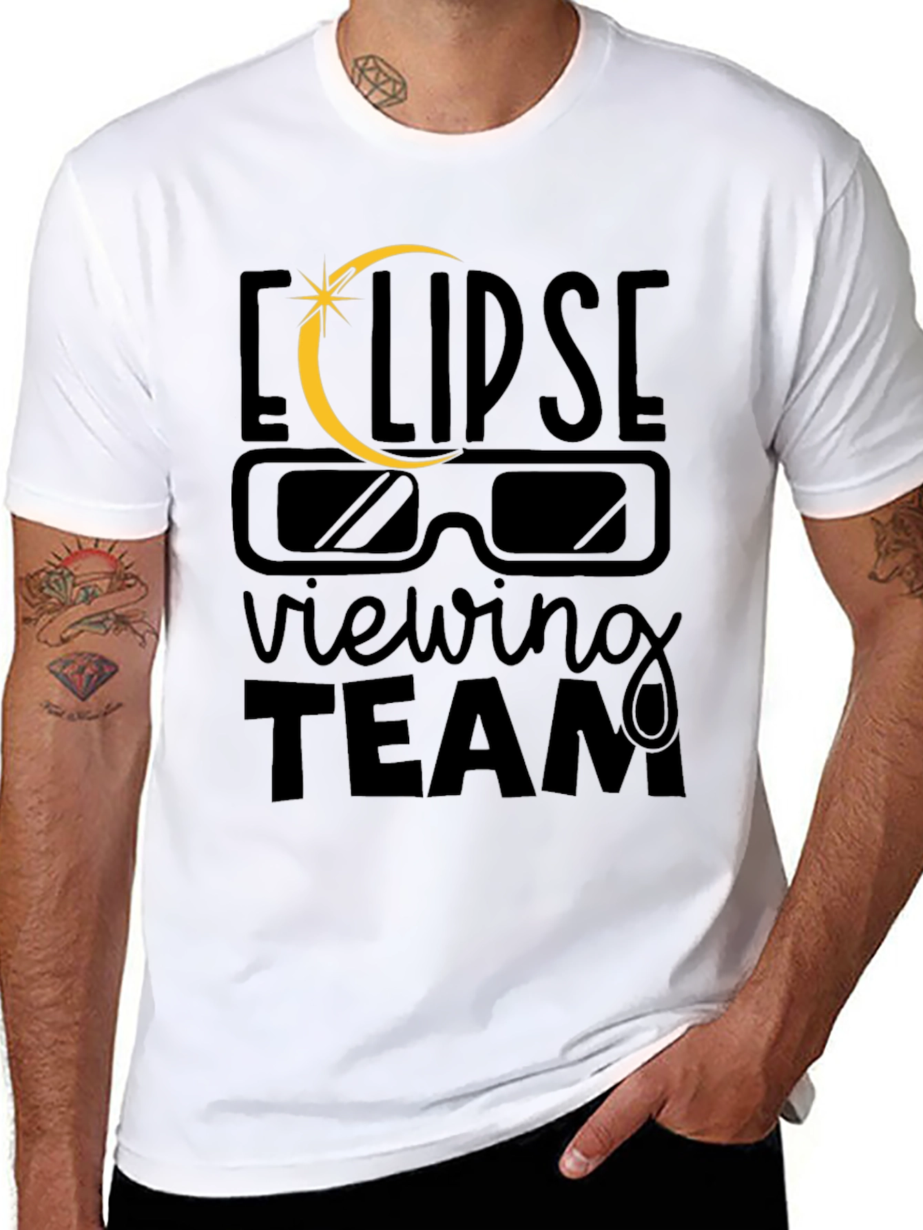 Eclipse Viewing Team T-Shirt: Solar Eclipse Tee
