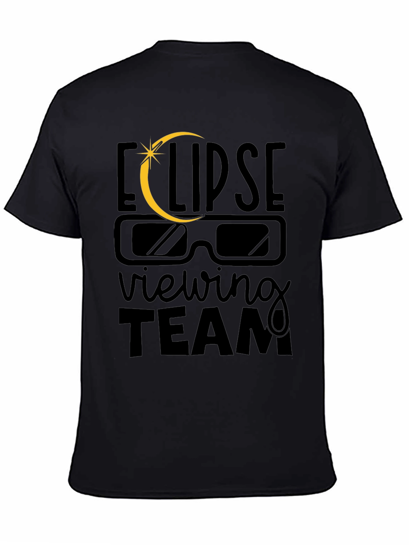 Eclipse Viewing Team T-Shirt: Solar Eclipse Tee