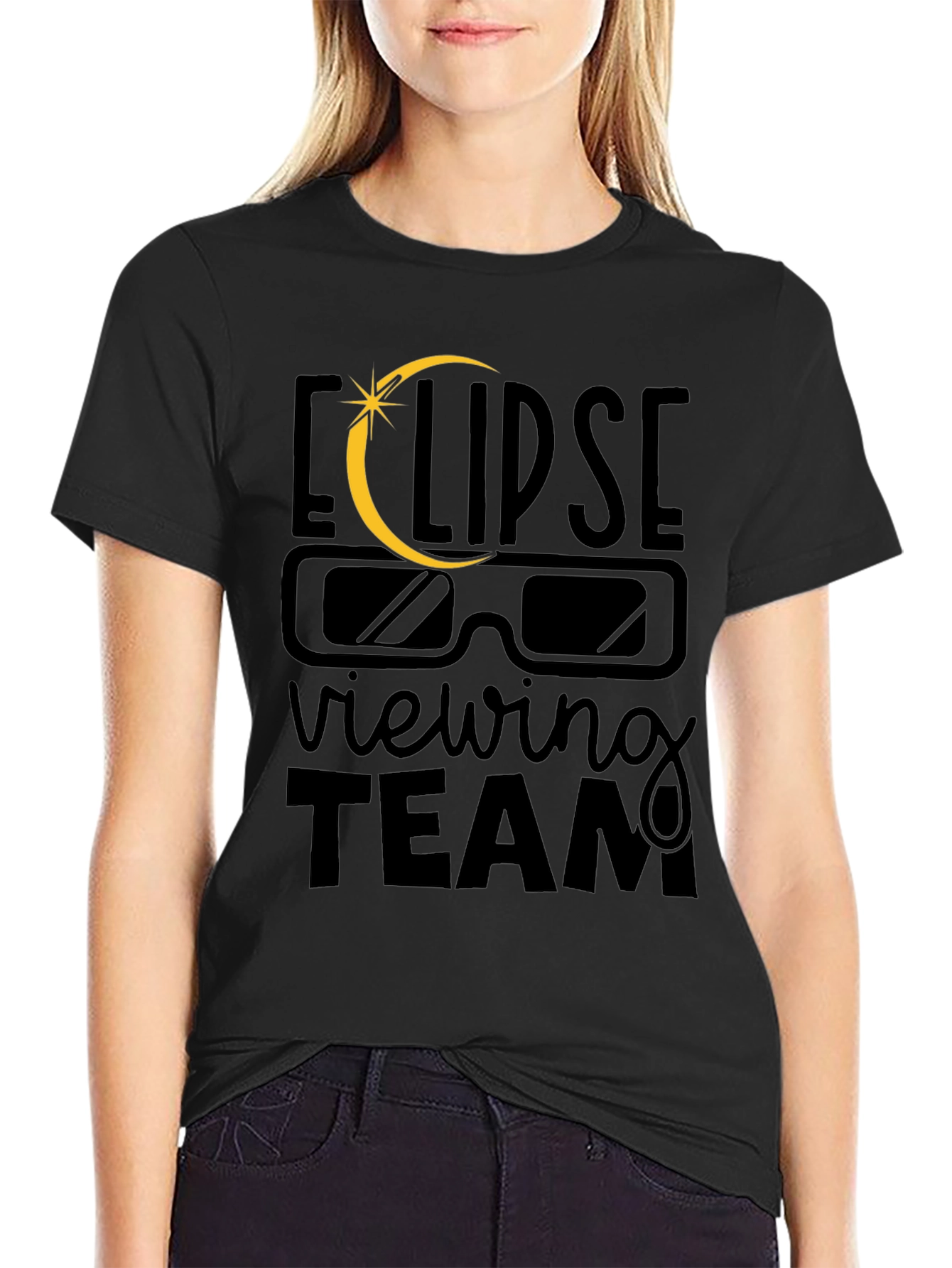 Eclipse Viewing Team T-Shirt: Solar Eclipse Tee