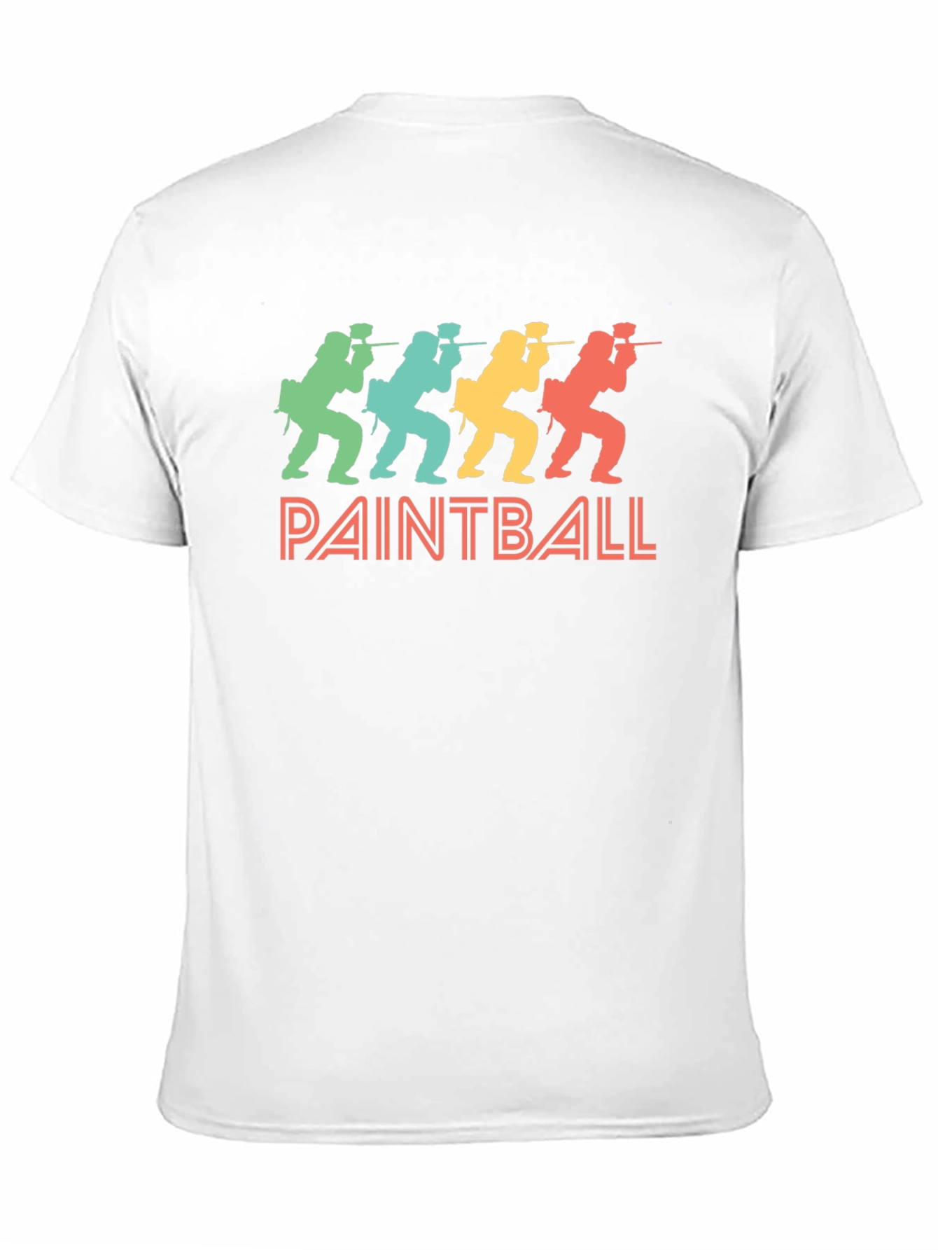Retro Paintball Graphic T-Shirt