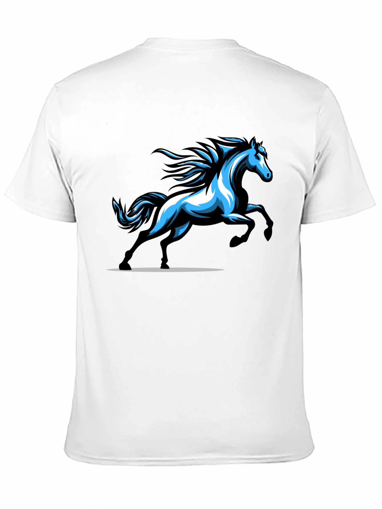 Black Horse Graphic T-Shirt