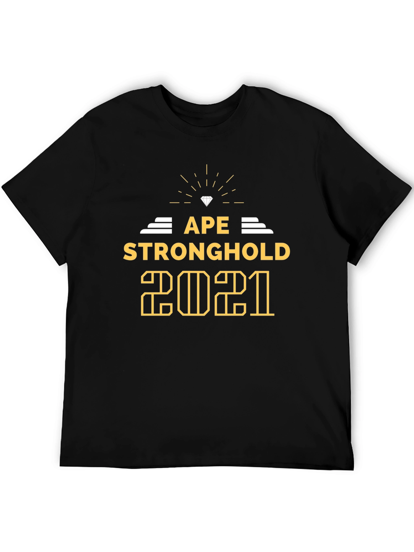 Ape Stronghold 2021 Black Graphic Tee