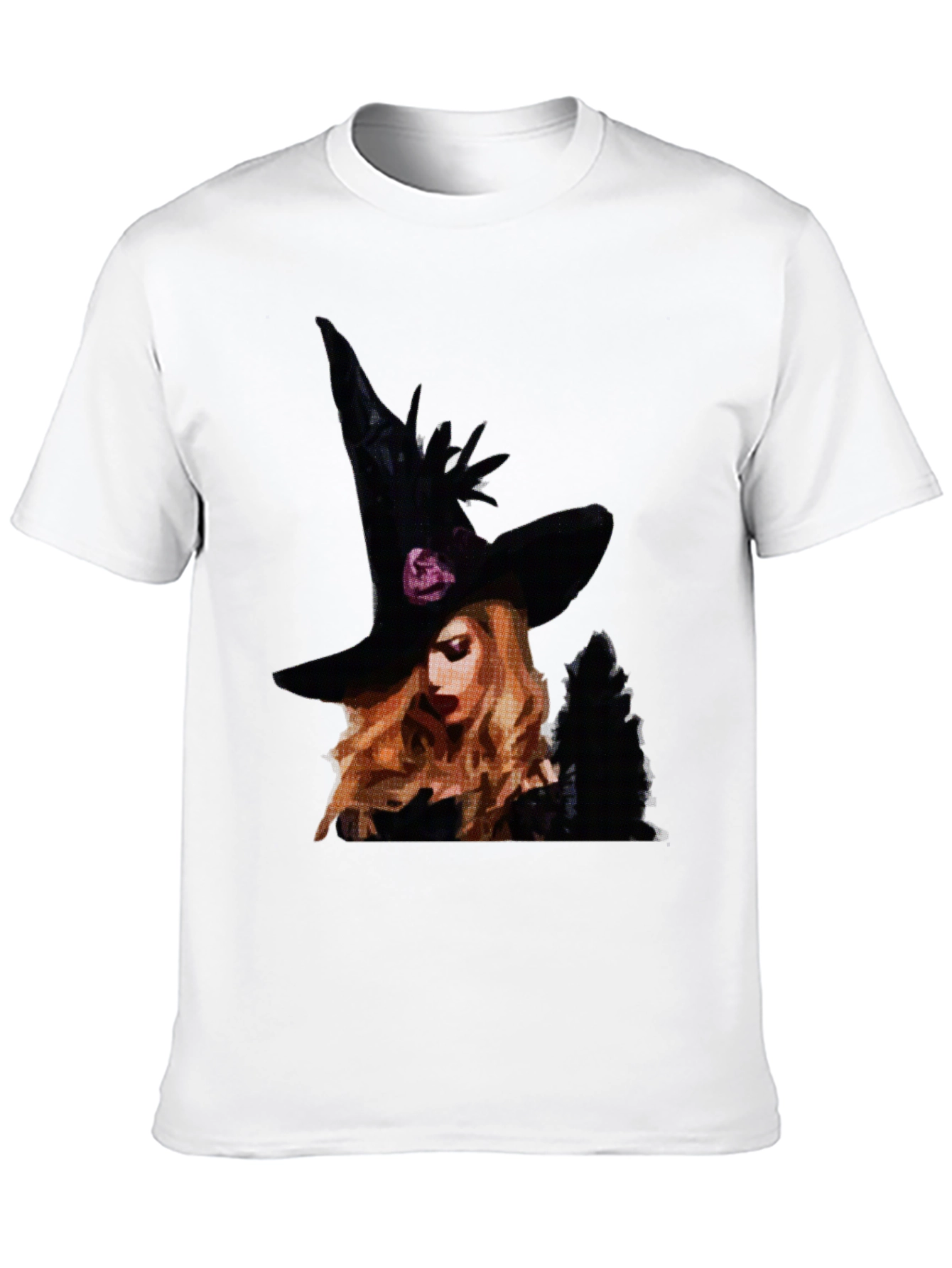 Witch Graphic Tee - Halloween Shirt