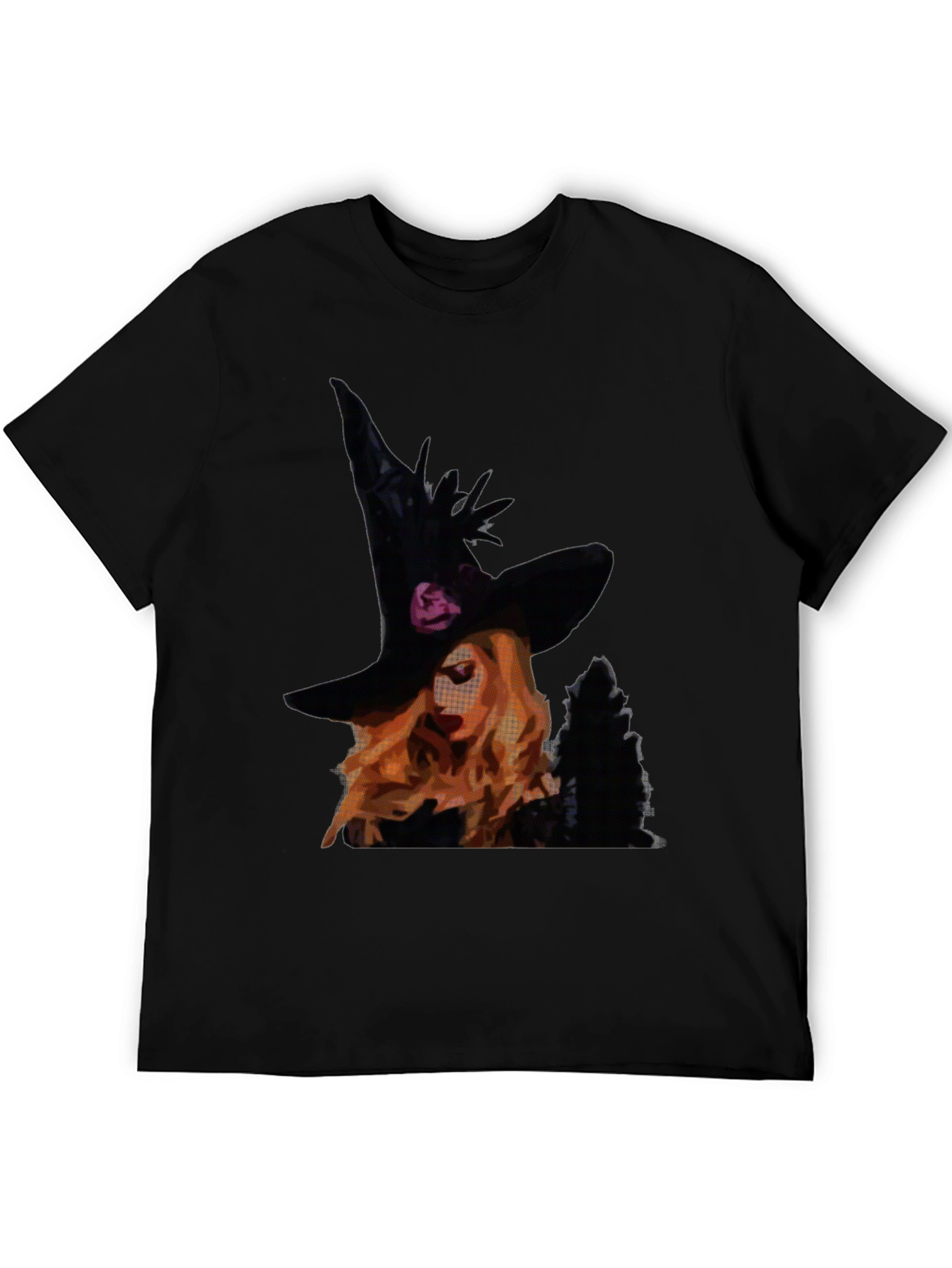 Witch Graphic Tee - Halloween Shirt