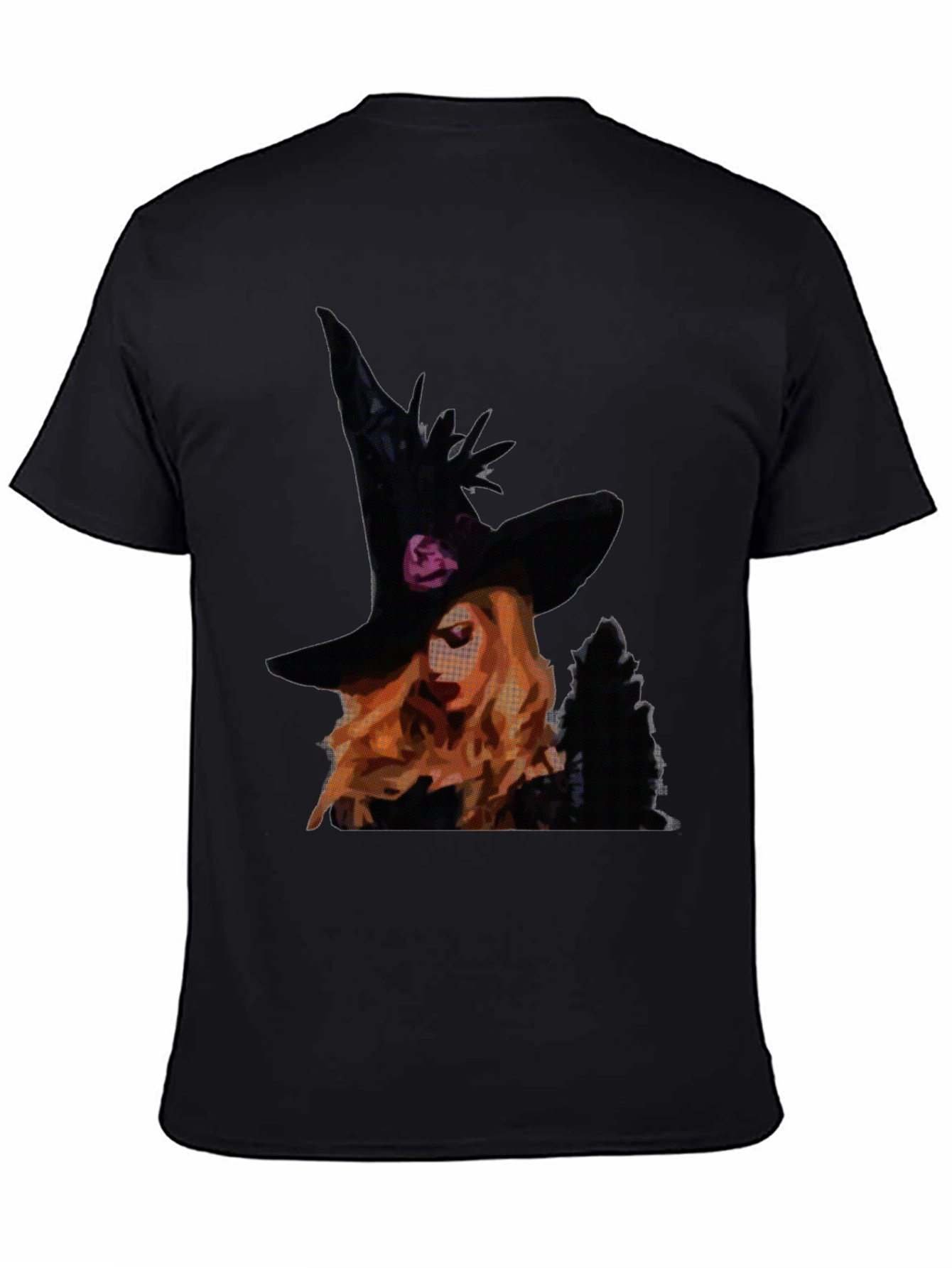 Witch Graphic Tee - Halloween Shirt