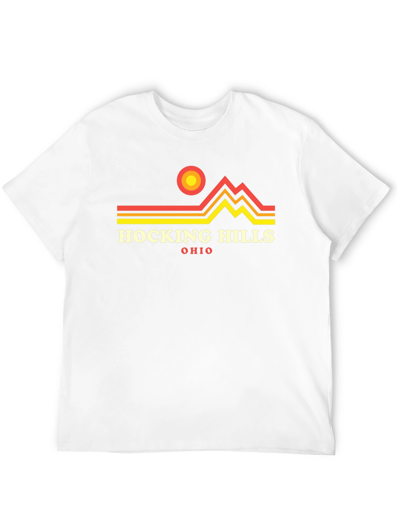 Hocking Hills Ohio Graphic Tee - Black