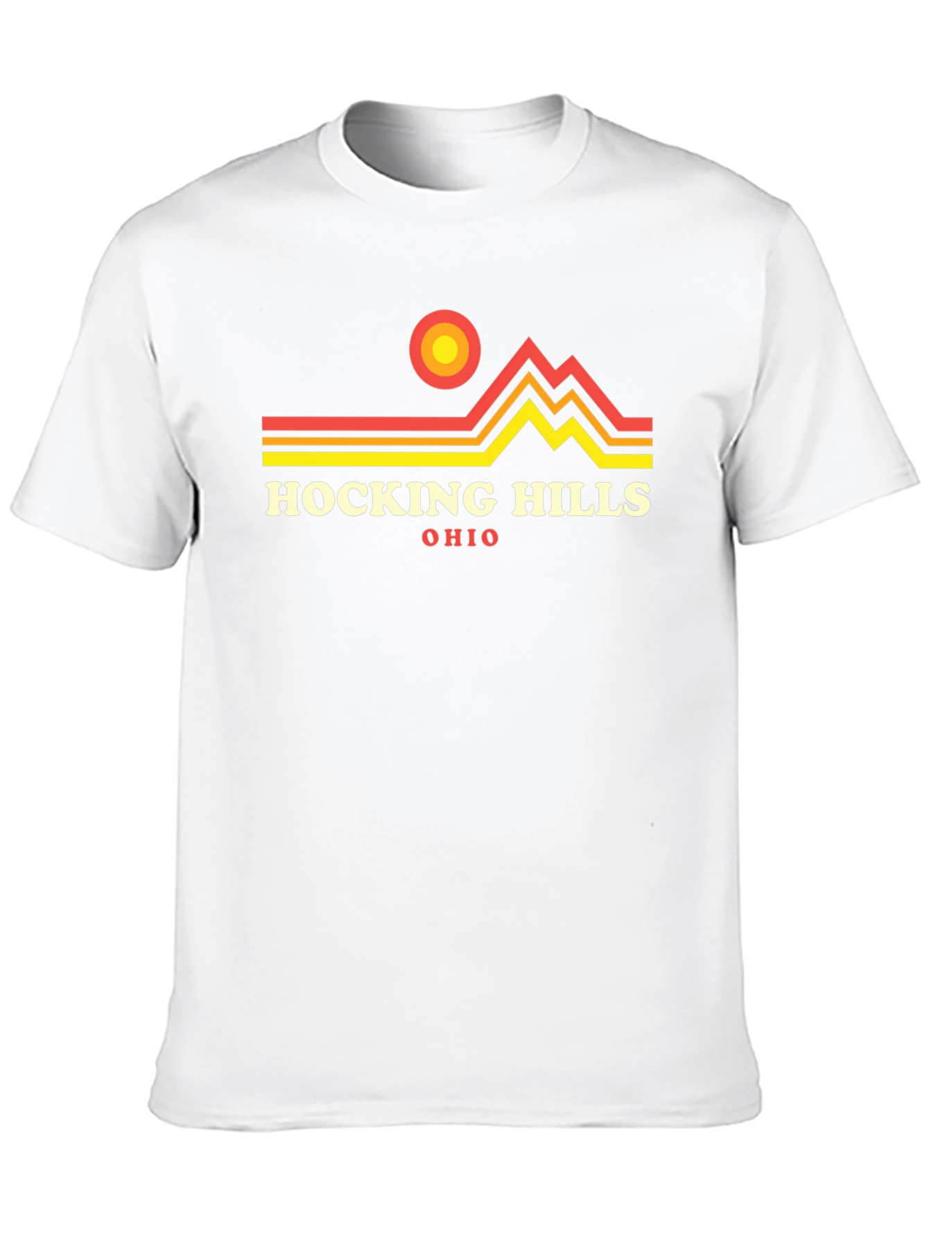 Hocking Hills Ohio Graphic Tee - Black