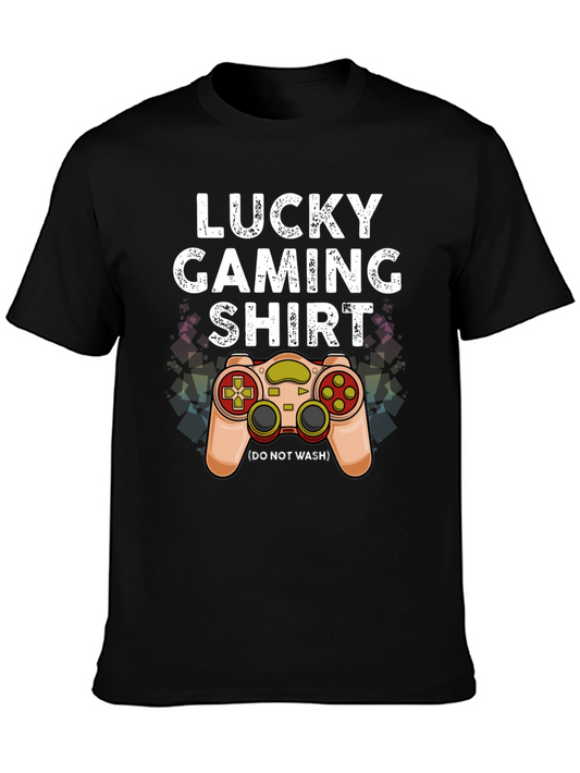 Lucky Gaming Shirt - Dont Wash Gamer Tee