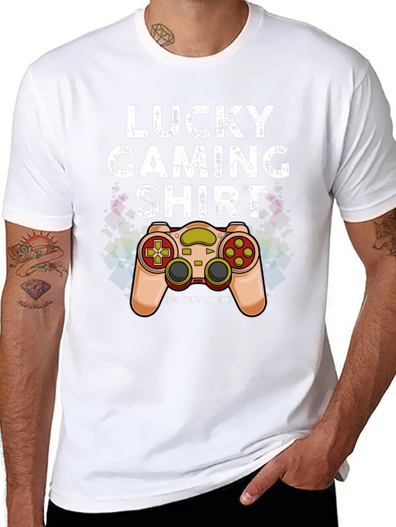 Lucky Gaming Shirt - Dont Wash Gamer Tee