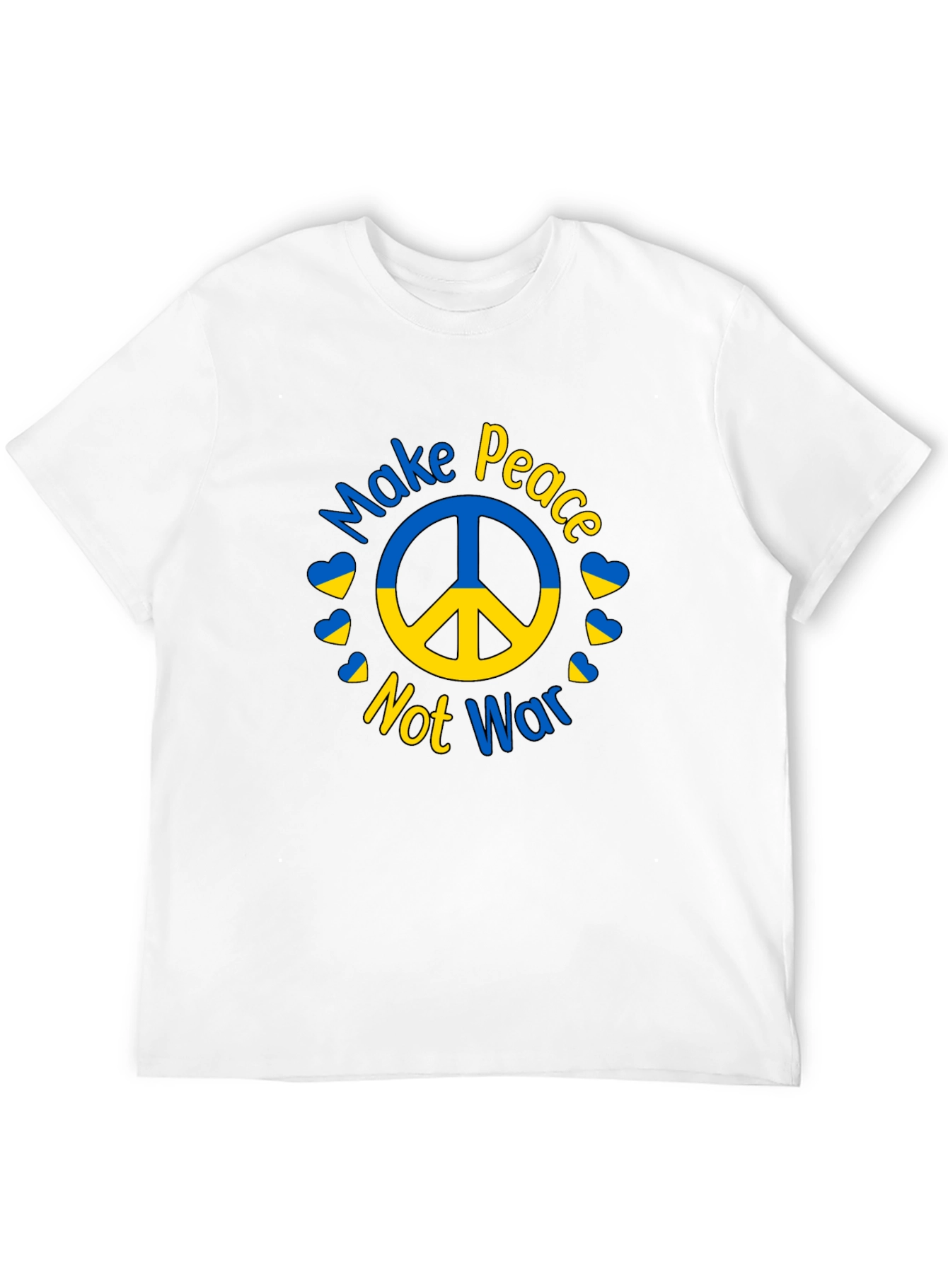 Make Peace T-Shirt Ukraine Support
