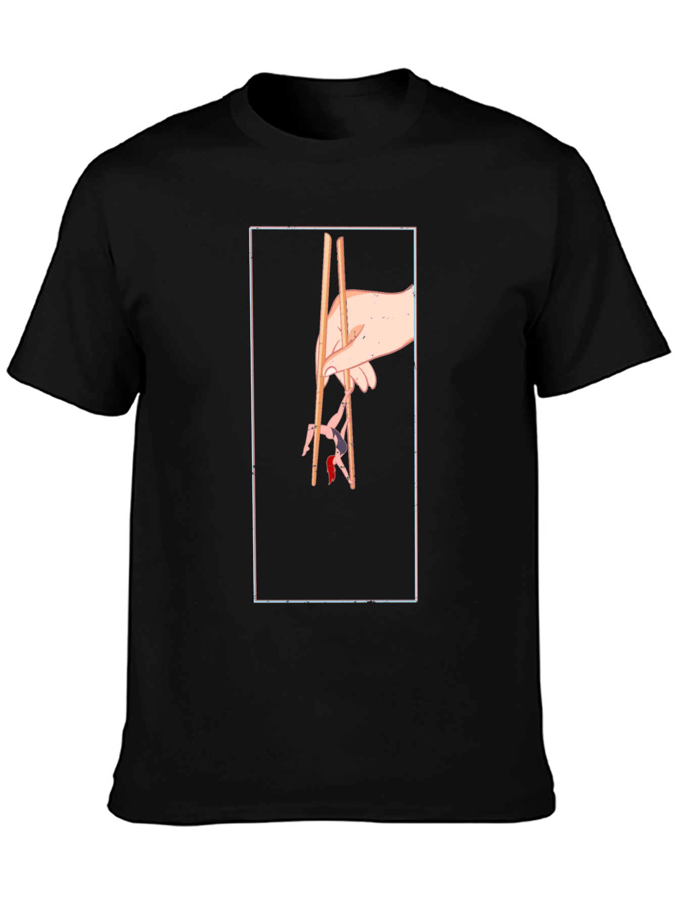 Chopstick Art Graphic Tee