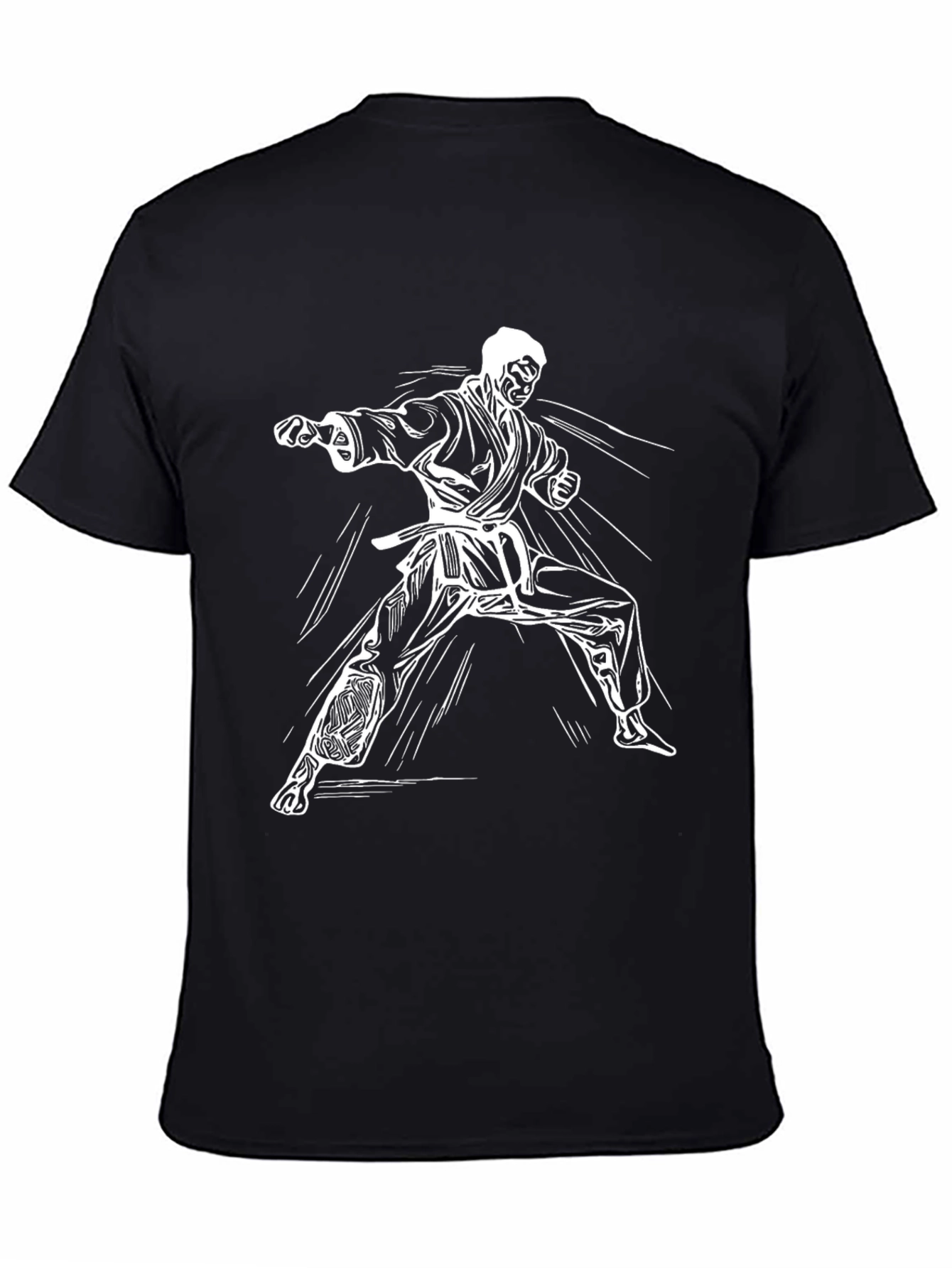 Karate Graphic Tee - Black