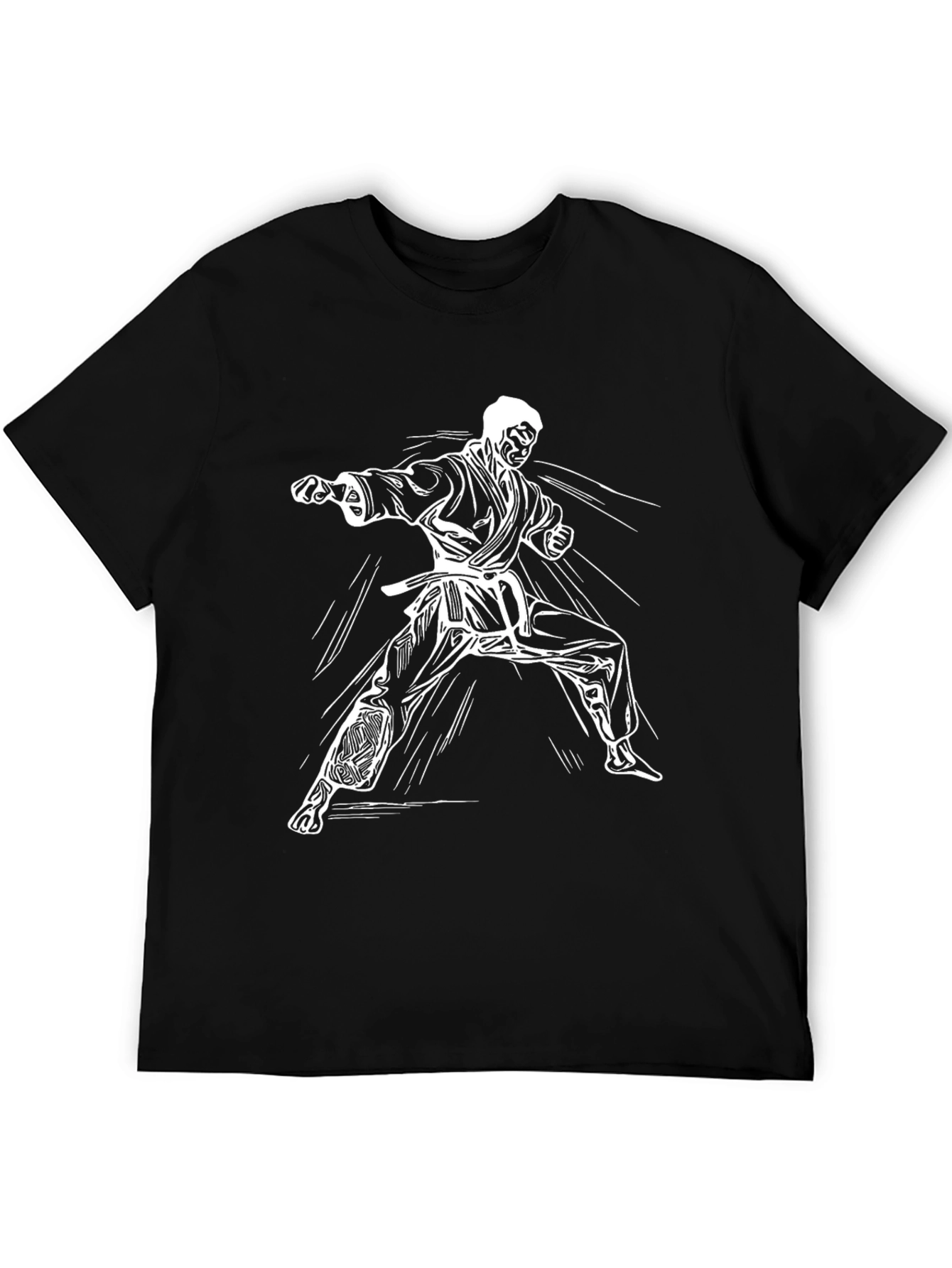 Karate Graphic Tee - Black