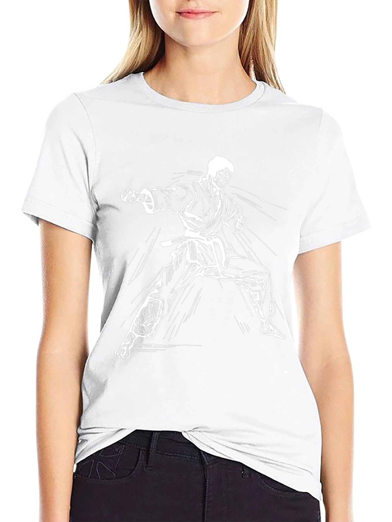 Karate Graphic Tee - Black