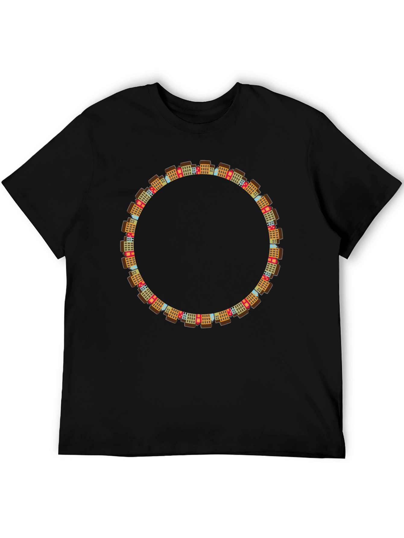 Urban Circle Black T-Shirt