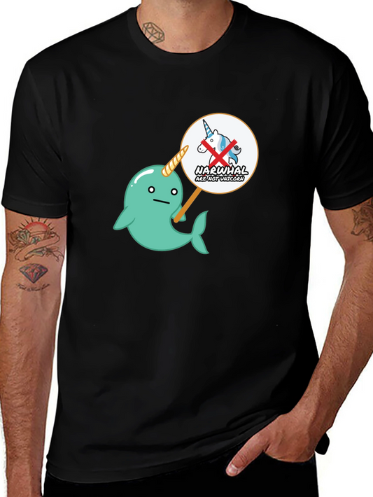 Narwhal Are Not Unicorns Graphic Tee