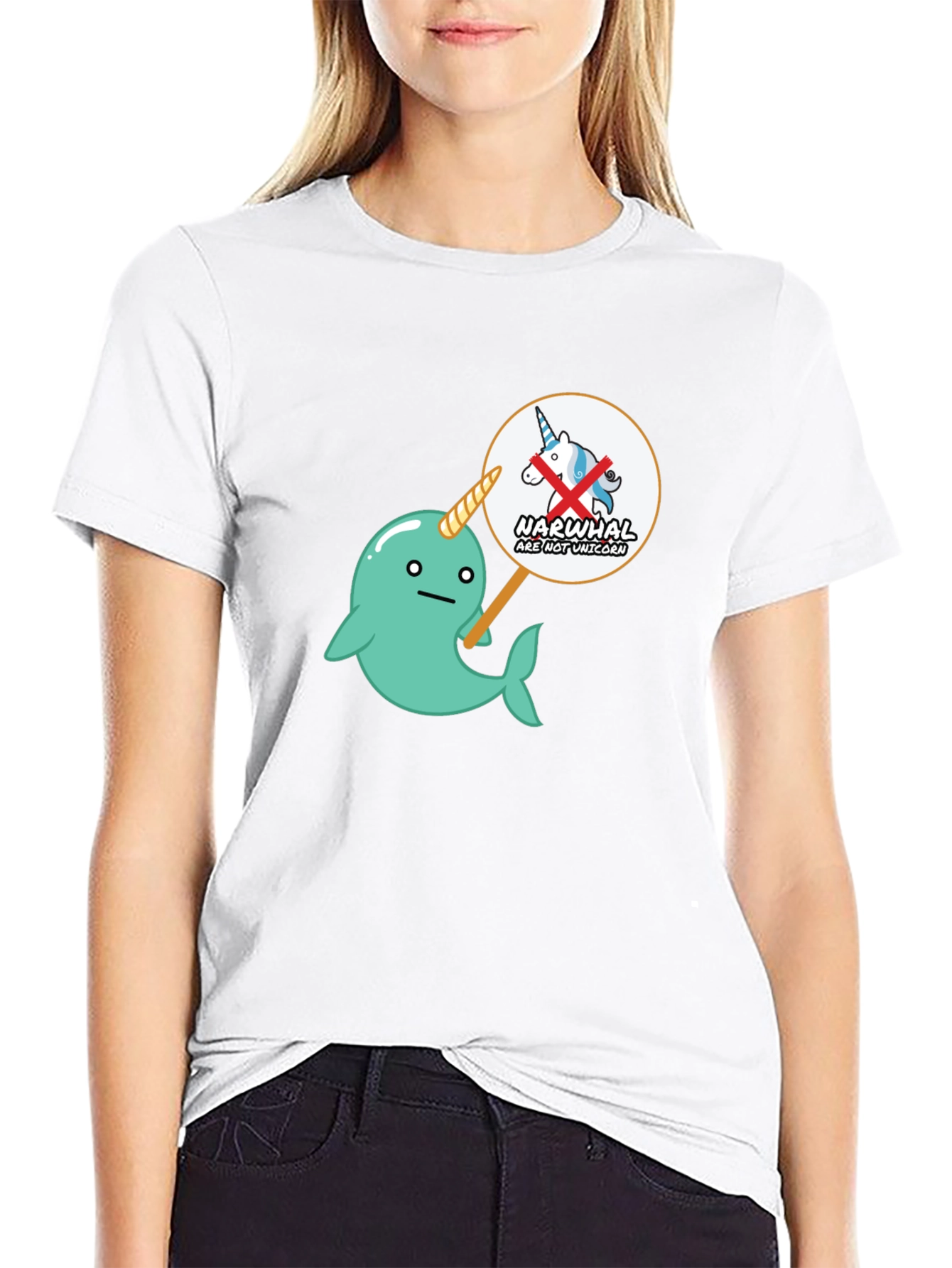 Narwhal Are Not Unicorns Graphic Tee