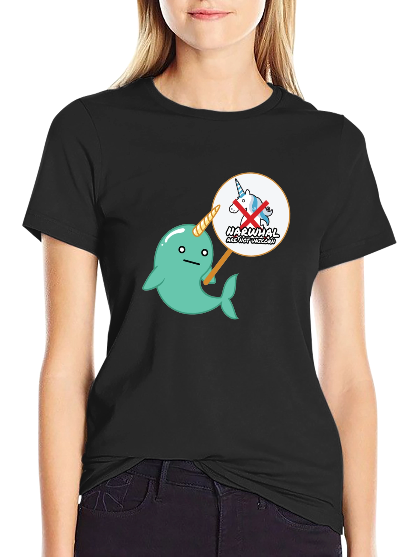 Narwhal Are Not Unicorns Graphic Tee