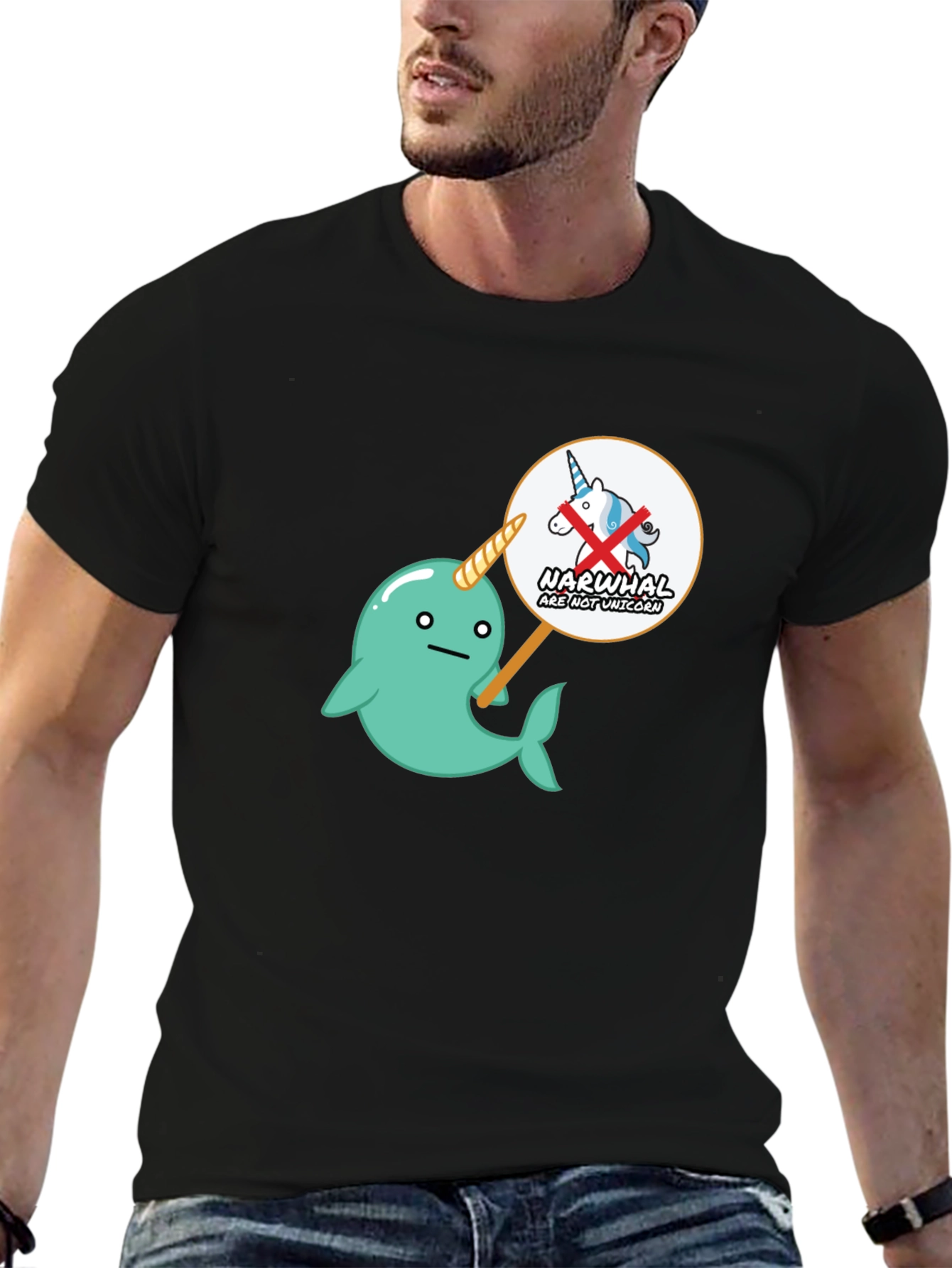 Narwhal Are Not Unicorns Graphic Tee
