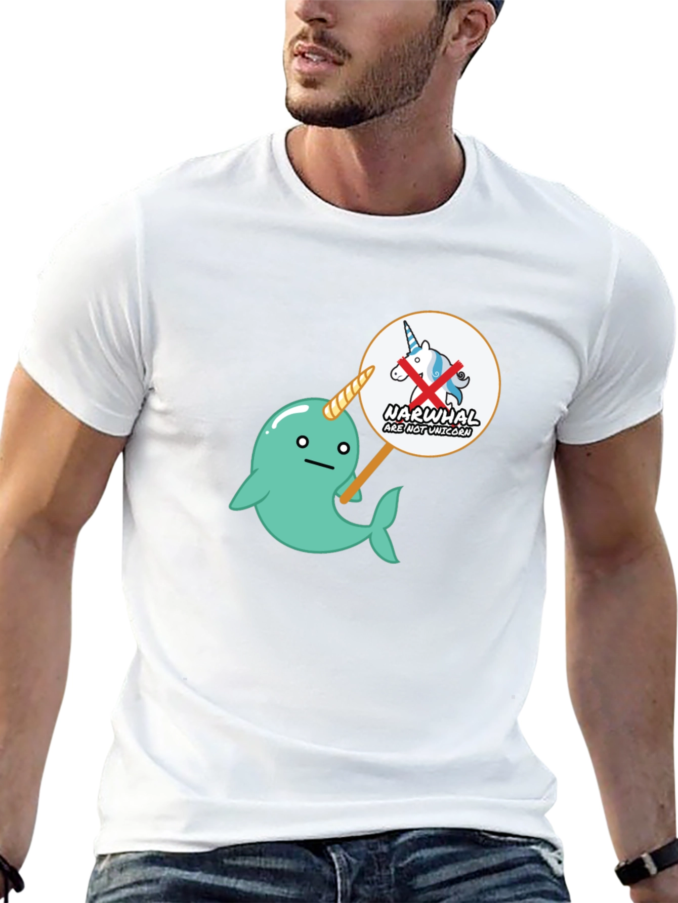 Narwhal Are Not Unicorns Graphic Tee