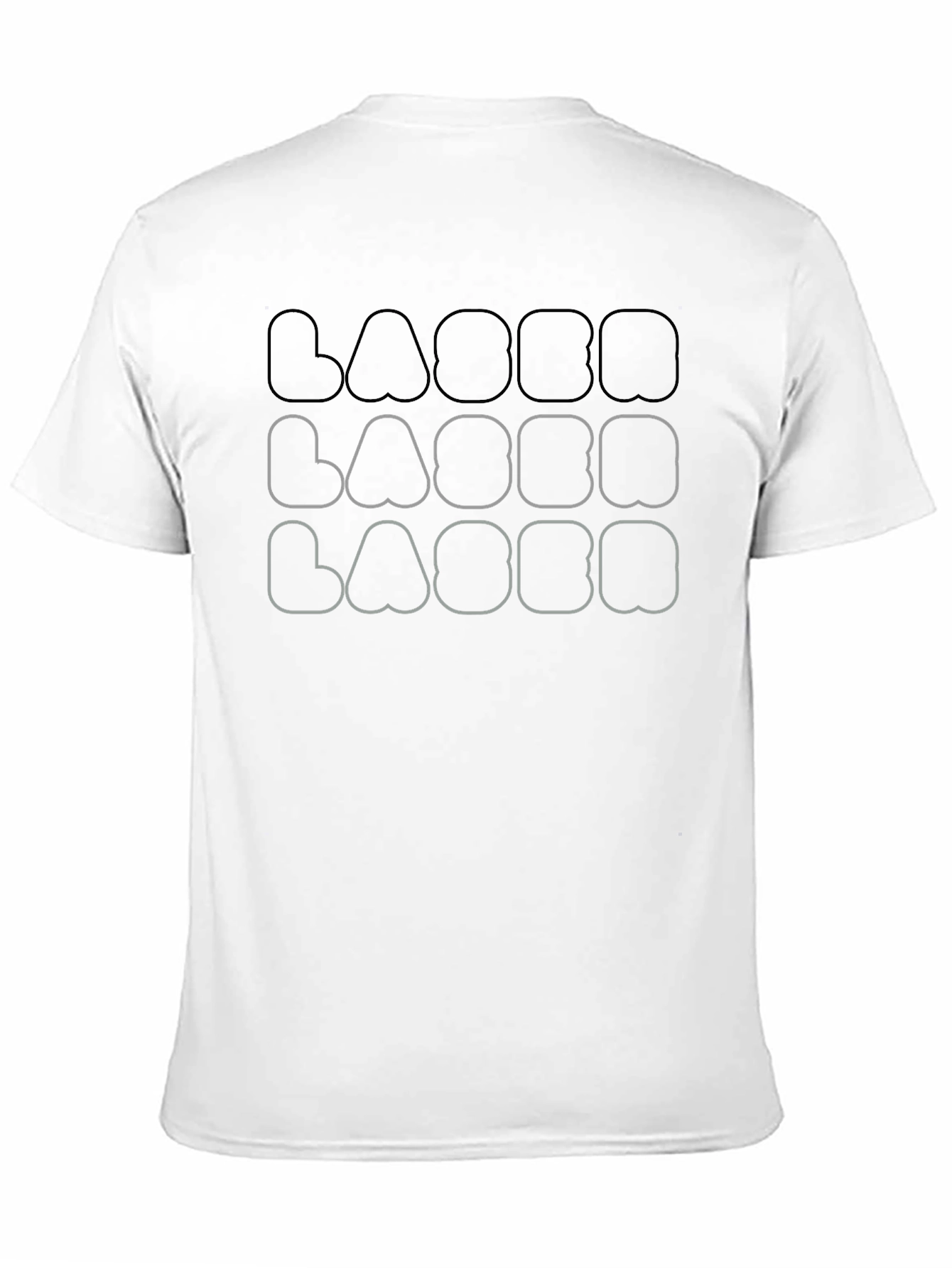 Trendy Letter Graphic Black T-Shirt