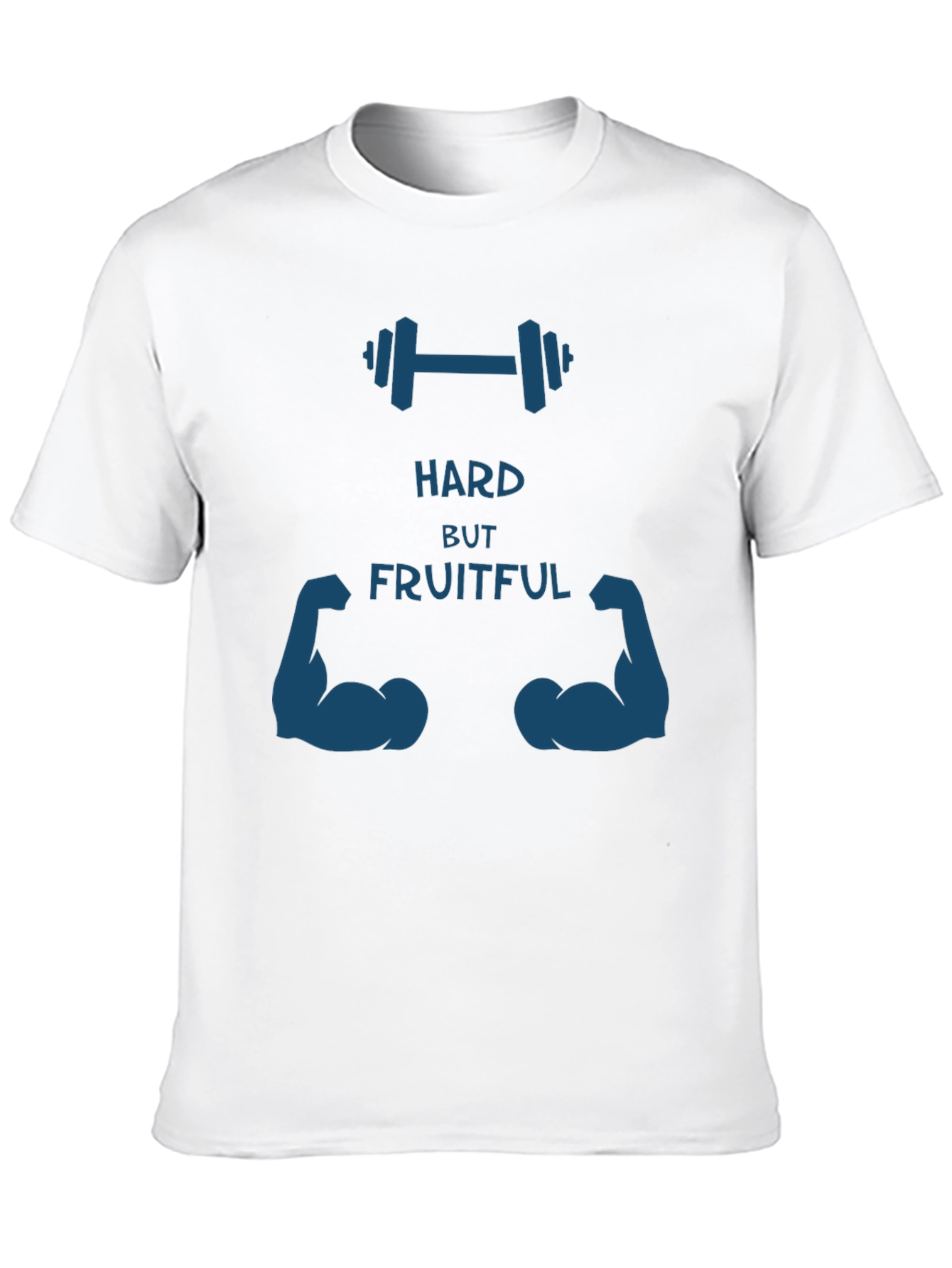 Hard but Fruitful Graphic Tee - Gym Motivation