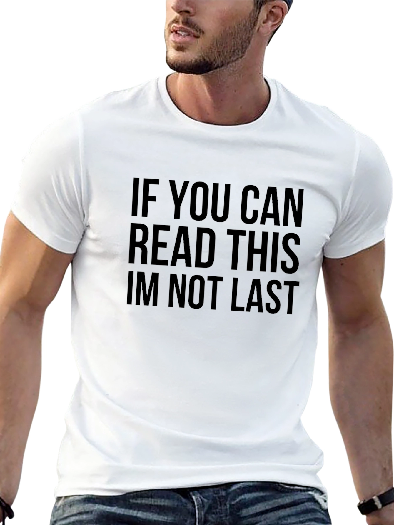 Funny If You Can Read This Graphic T-Shirt