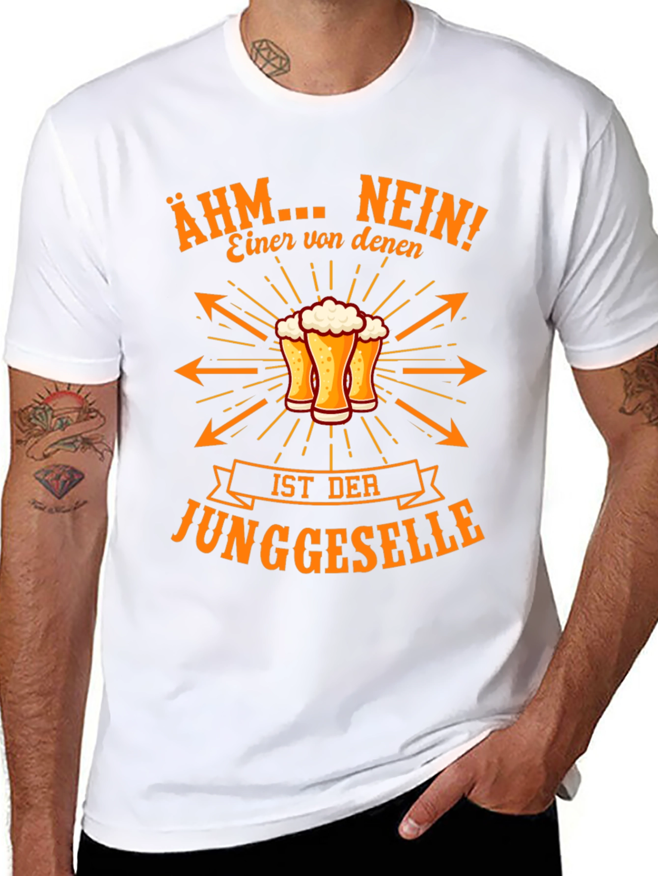 Ähm... Nein! Bachelor Party T-Shirt