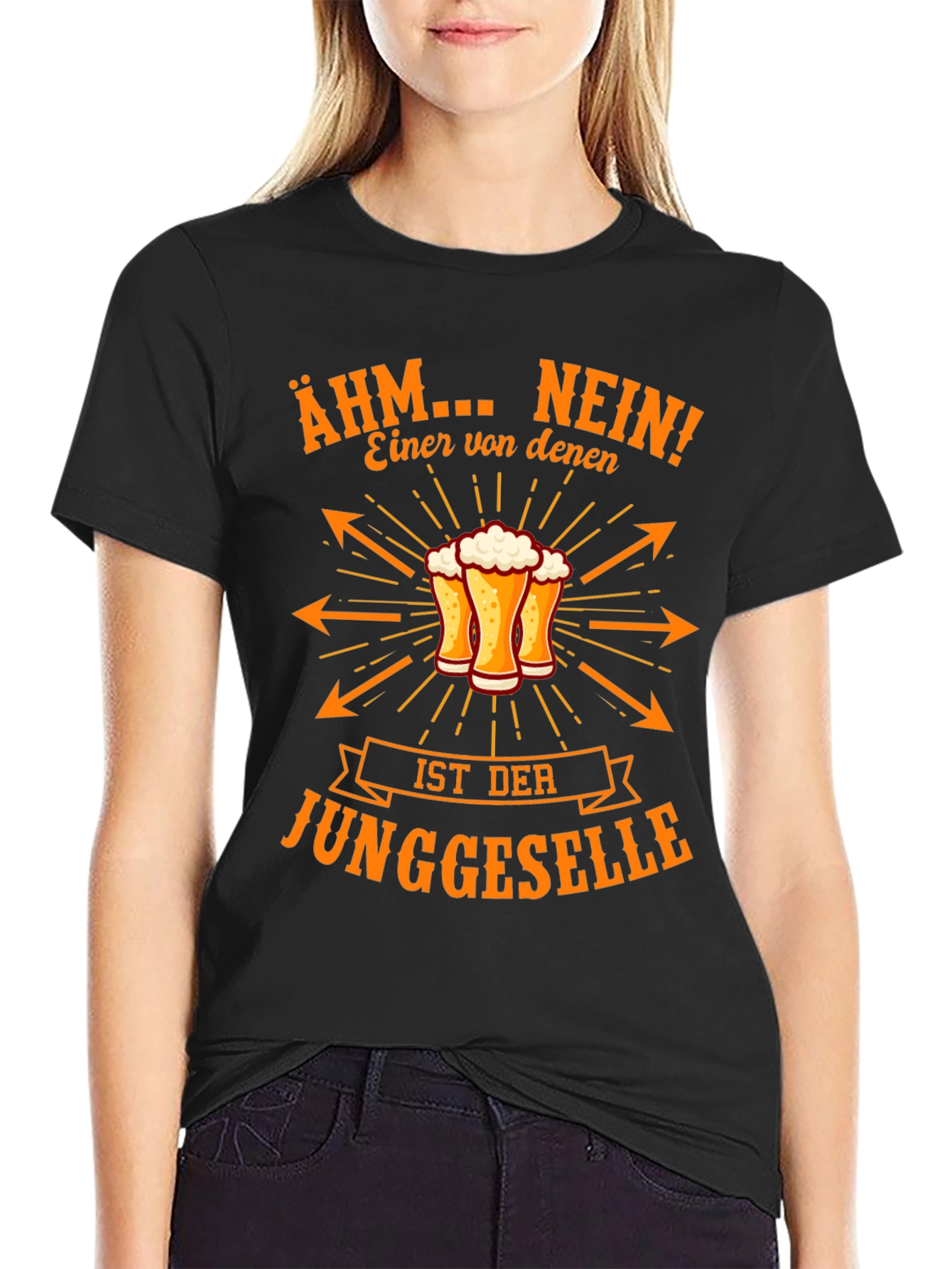 Ähm... Nein! Bachelor Party T-Shirt