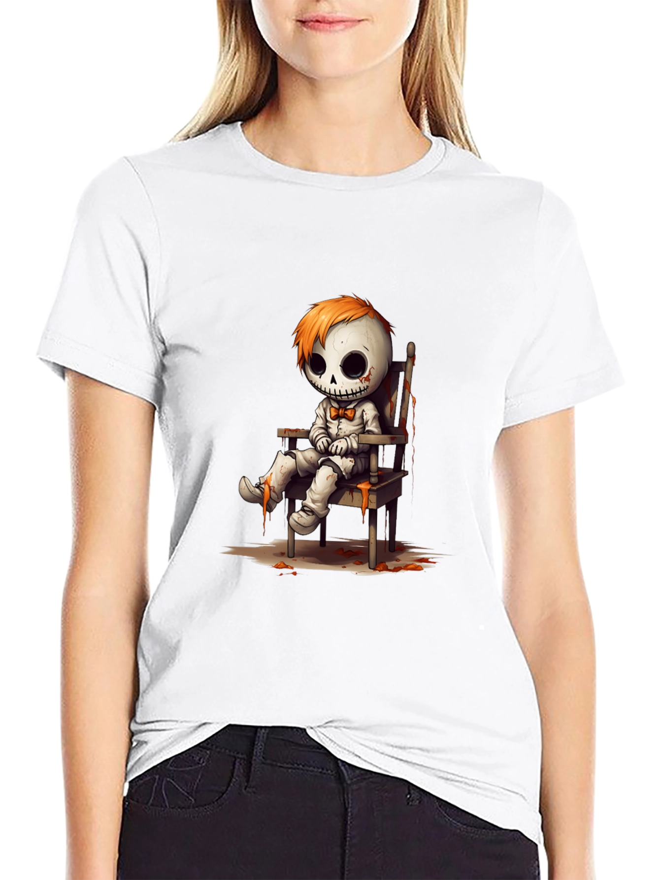 Spooky Cute Skeleton T-Shirt