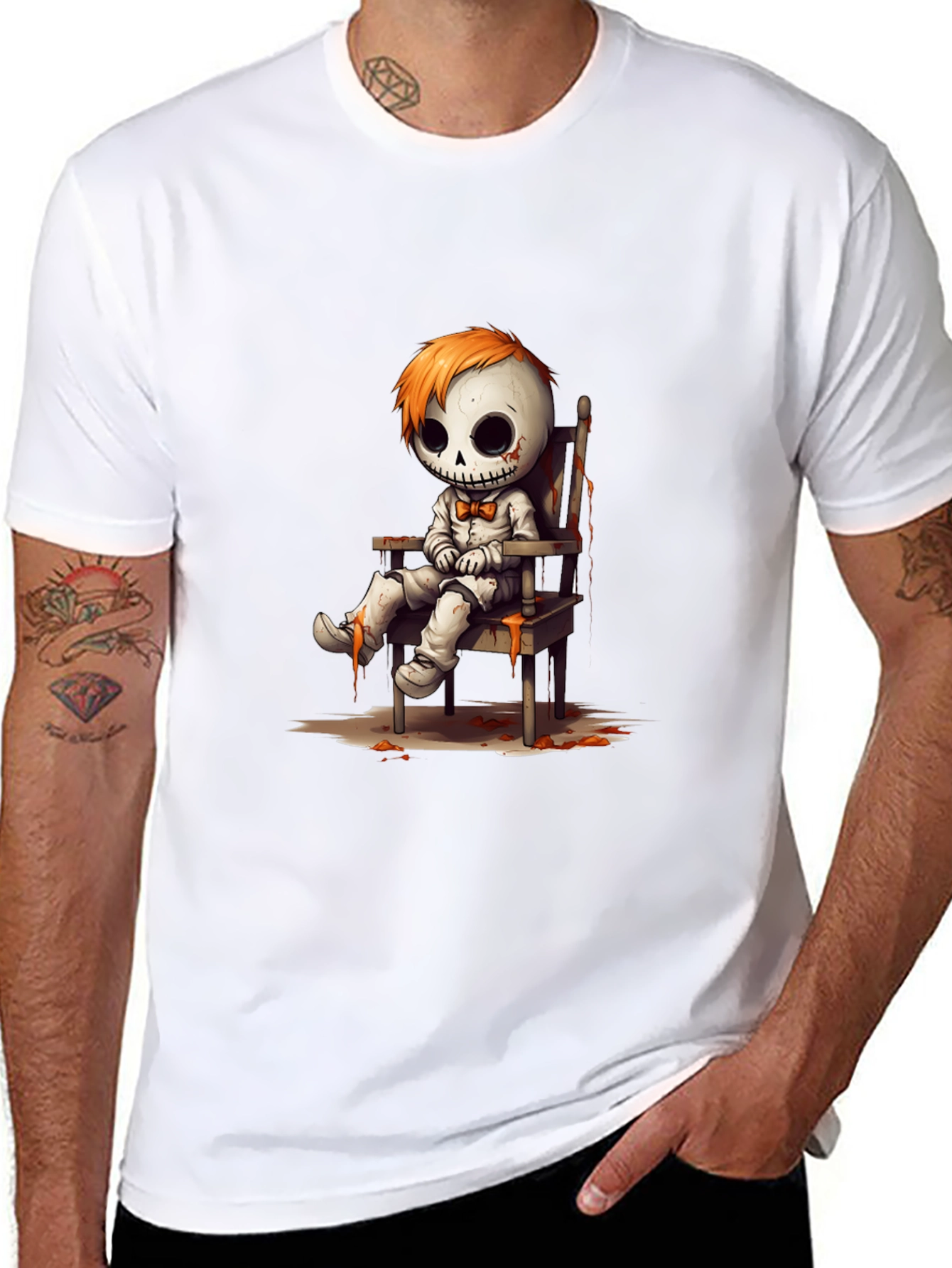 Spooky Cute Skeleton T-Shirt