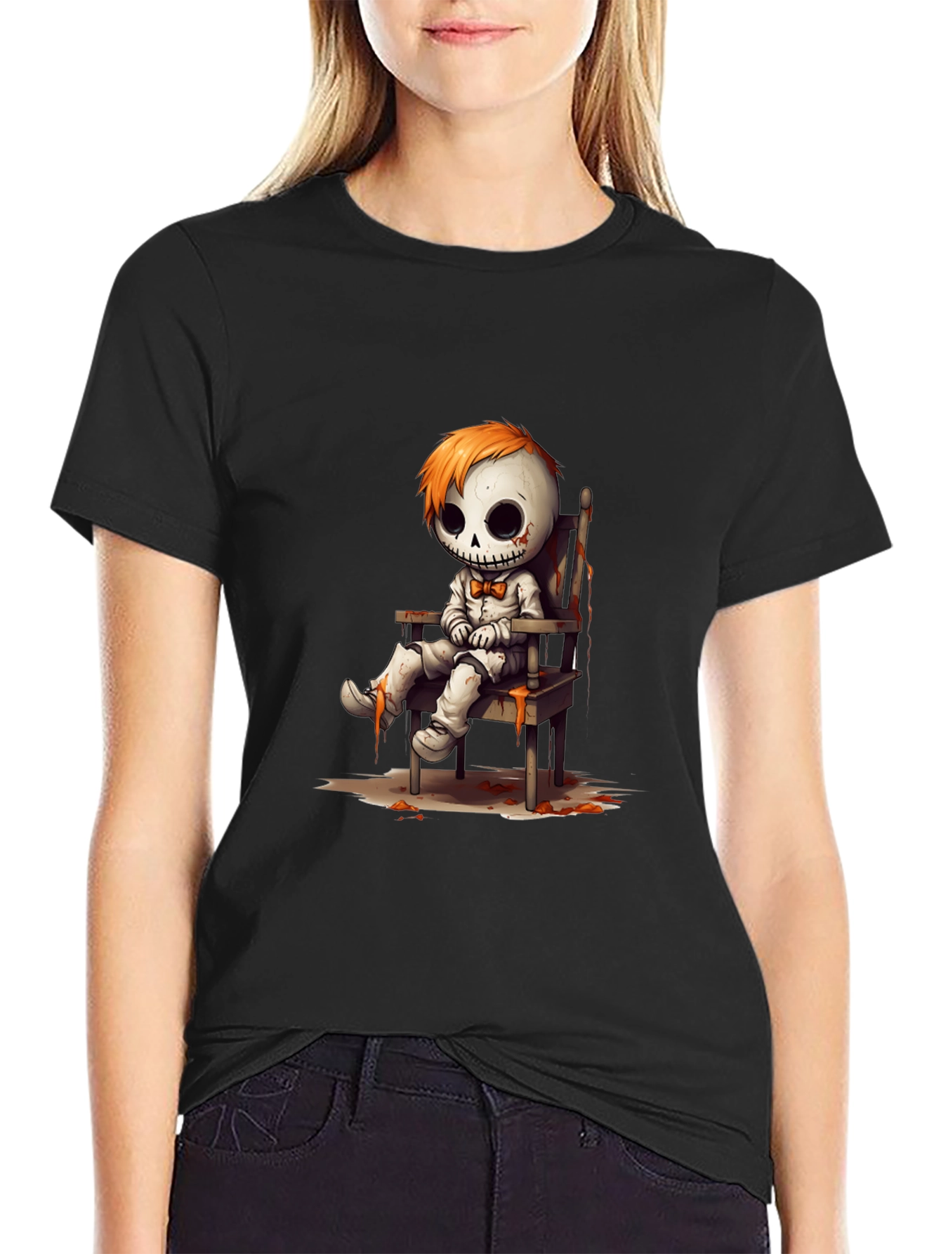 Spooky Cute Skeleton T-Shirt