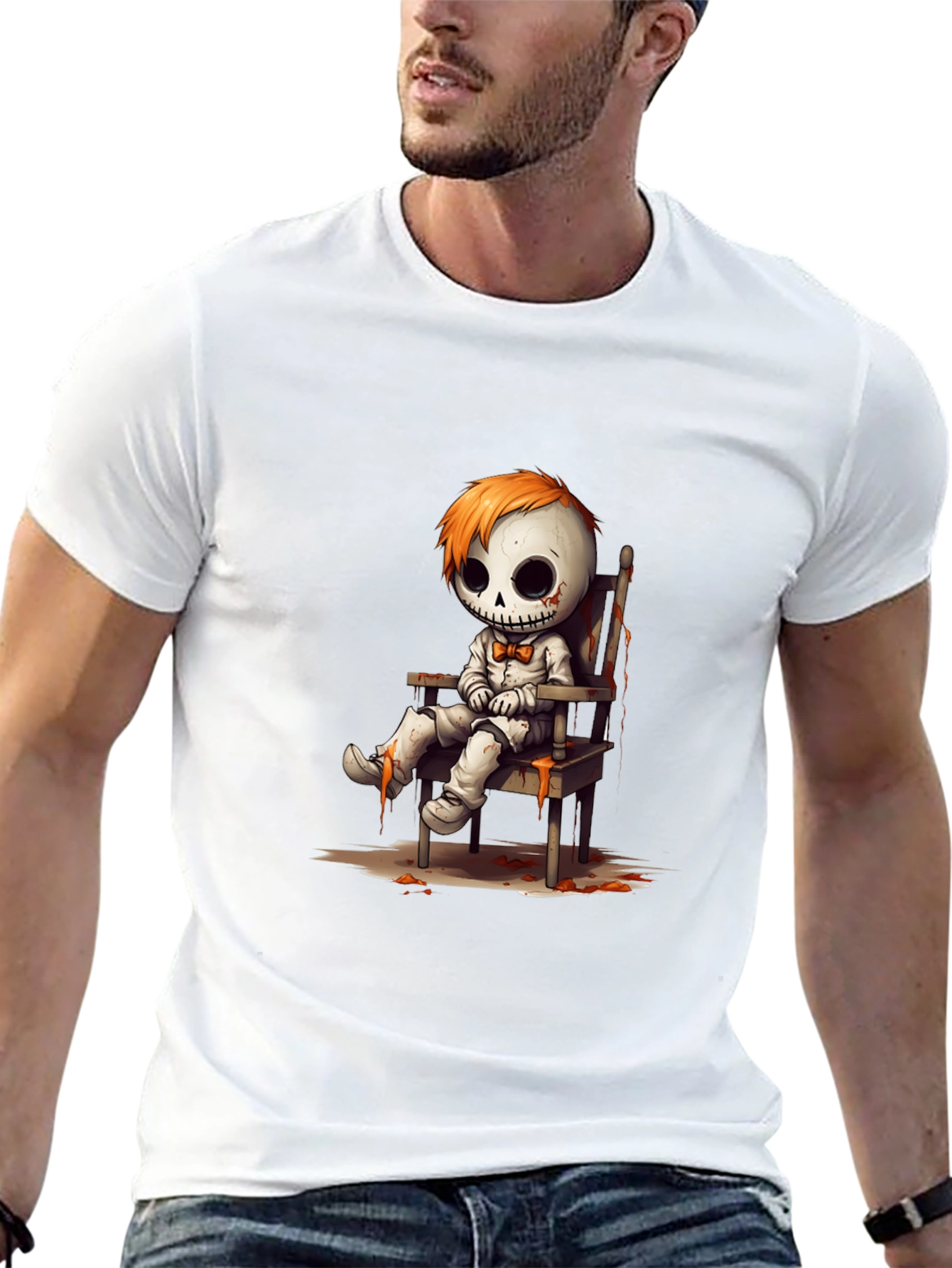 Spooky Cute Skeleton T-Shirt