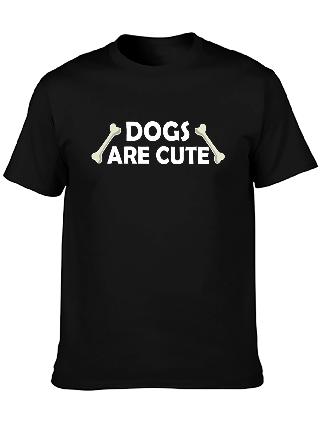 Dogs Are Cute Graphic T-Shirt