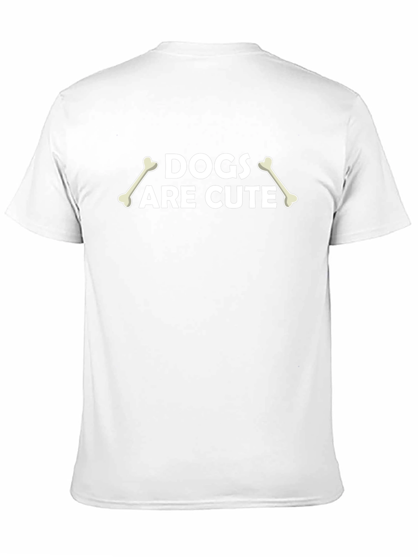 Dogs Are Cute Graphic T-Shirt