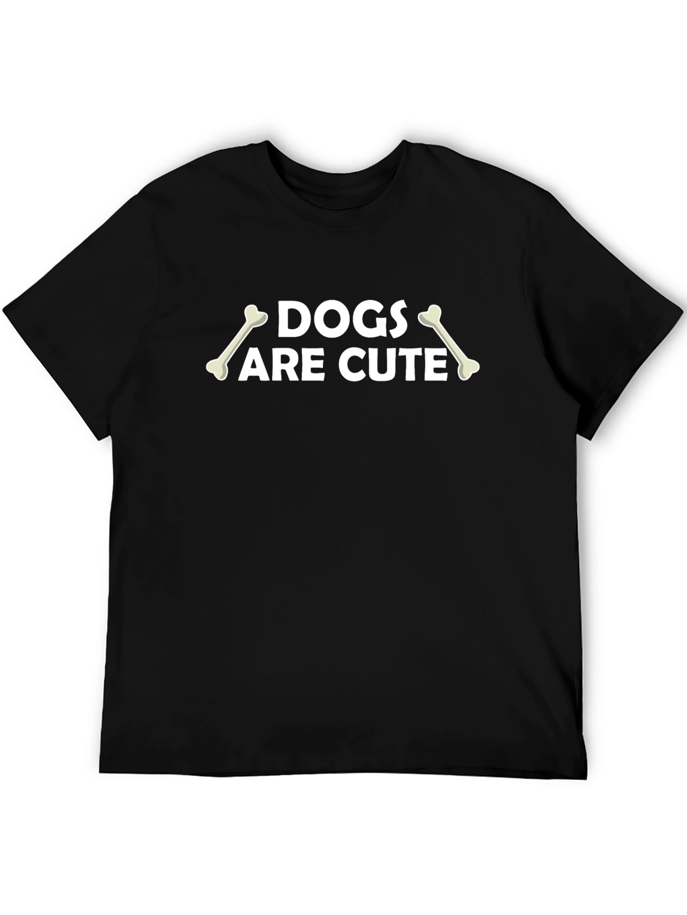 Dogs Are Cute Graphic T-Shirt