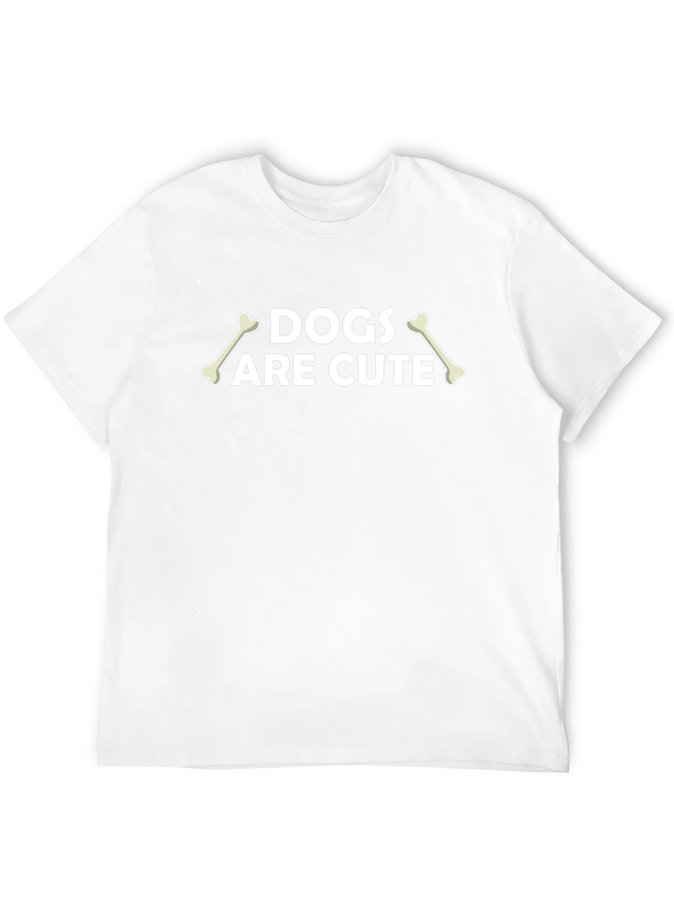 Dogs Are Cute Graphic T-Shirt