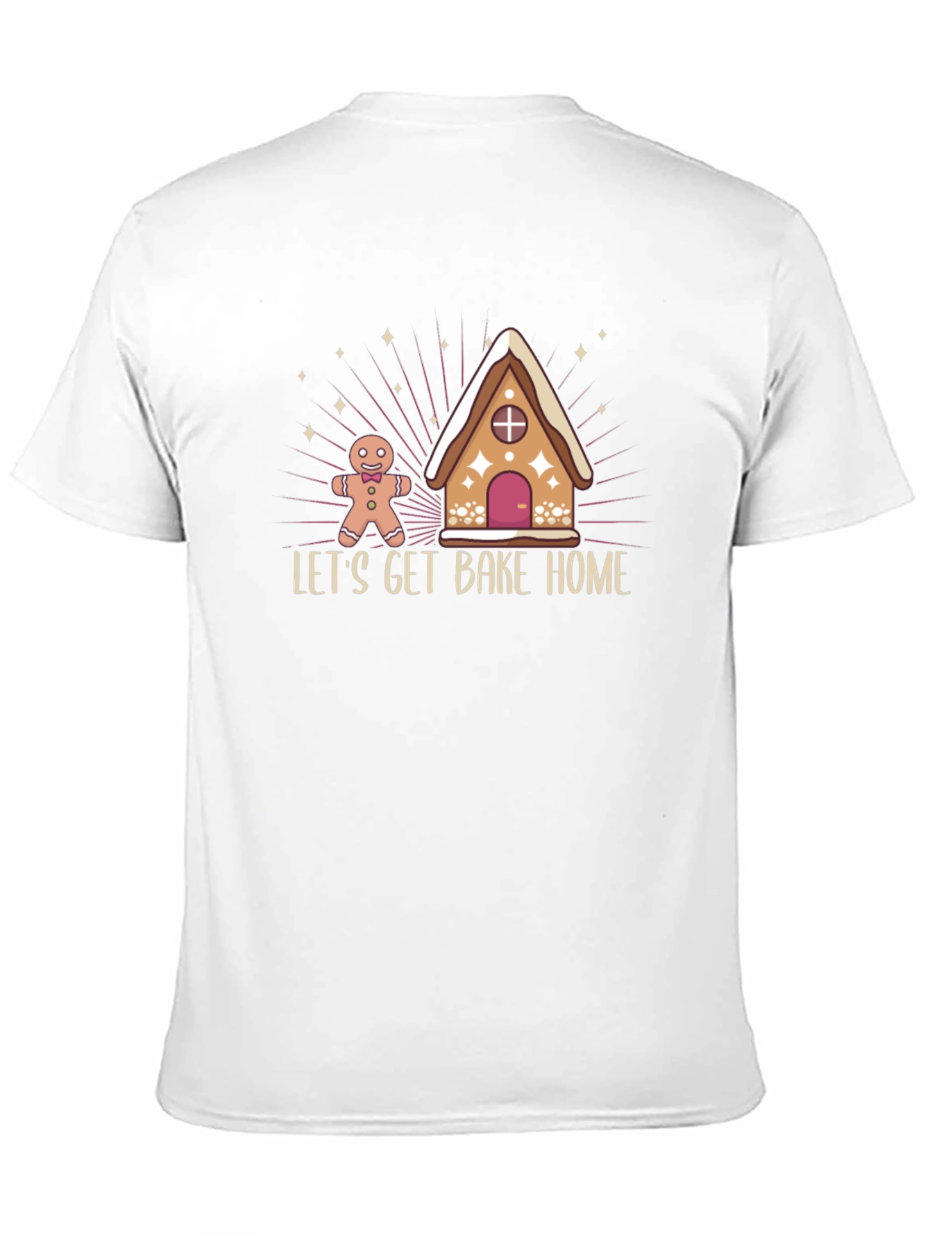 Lets Get Bake Home Christmas Graphic T-Shirt