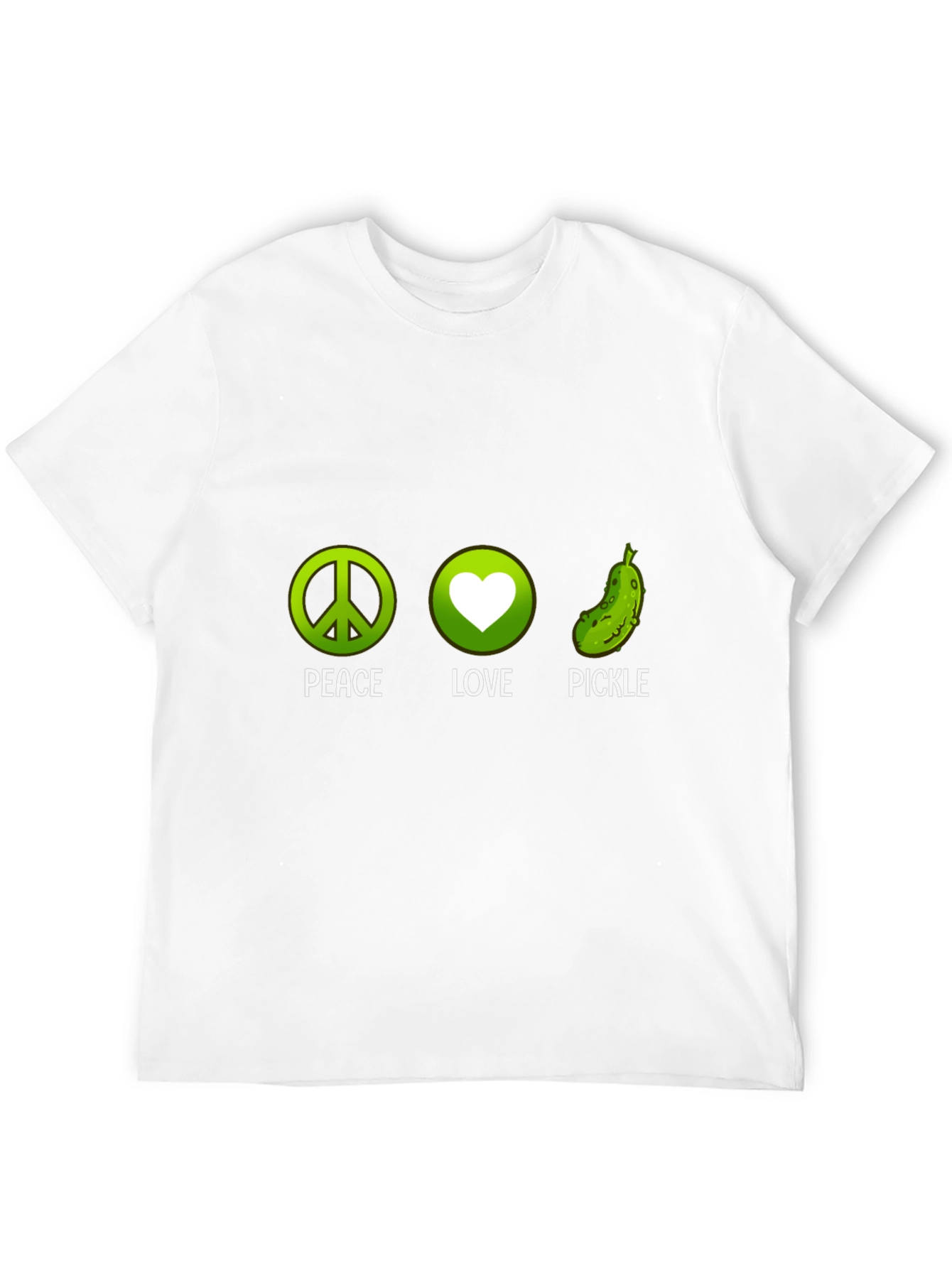 Peace Love Pickle Graphic T-Shirt