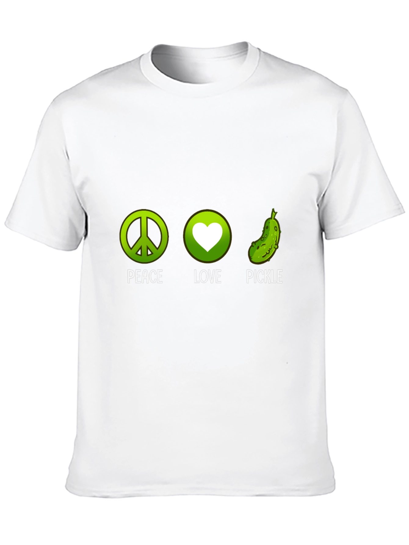 Peace Love Pickle Graphic T-Shirt