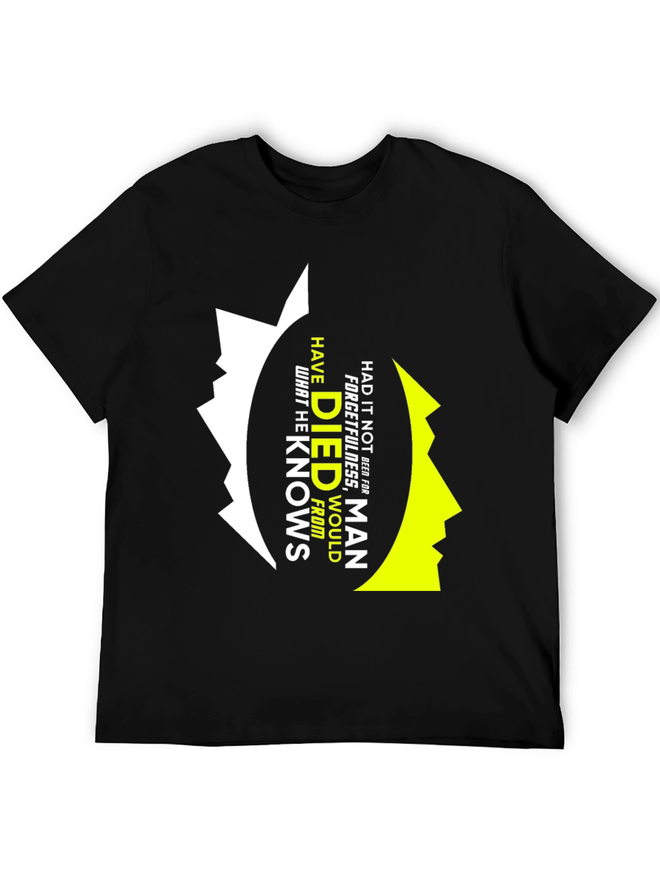Mens Graphic T-Shirt - Forgetfulness Design