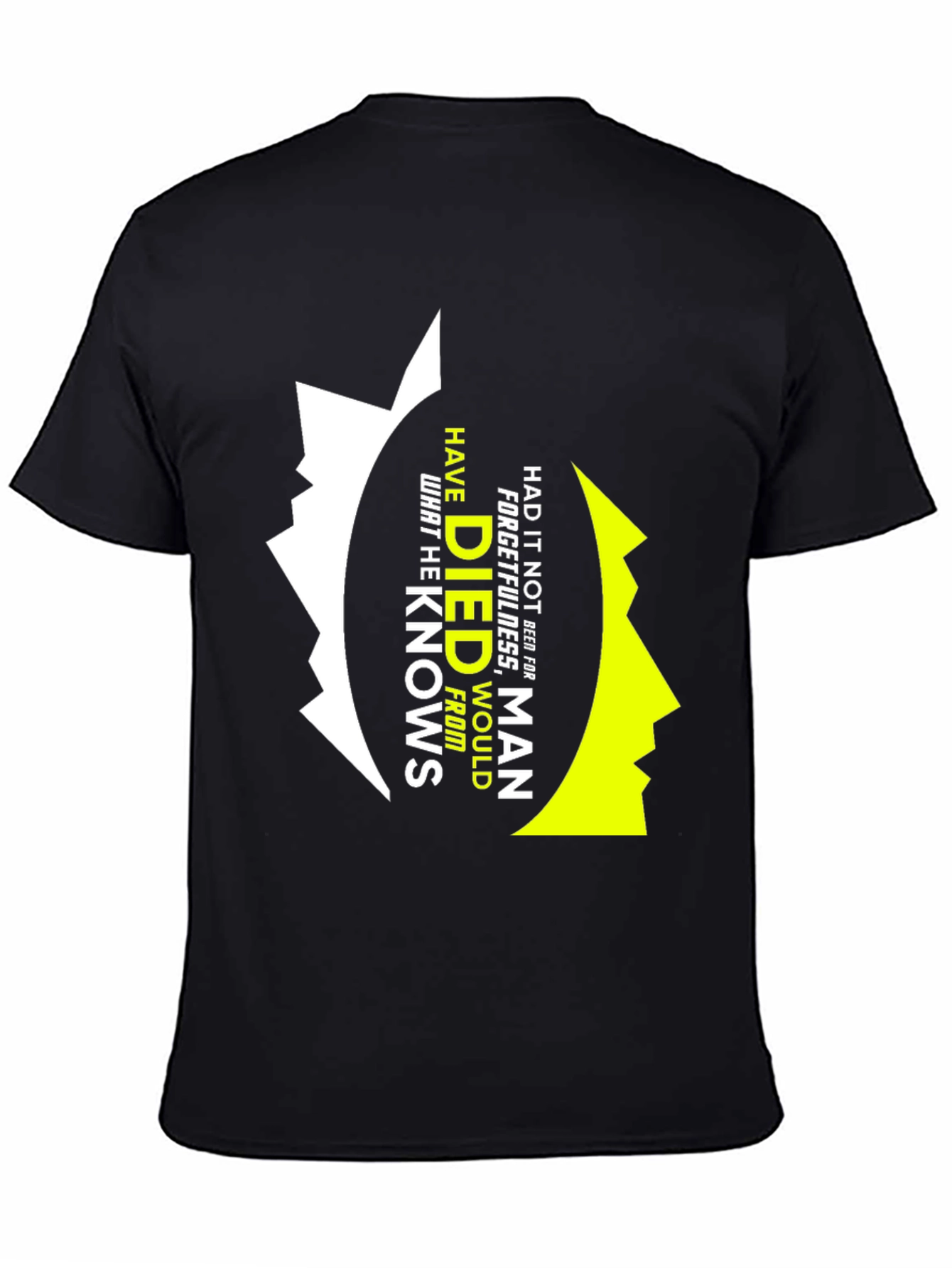 Mens Graphic T-Shirt - Forgetfulness Design