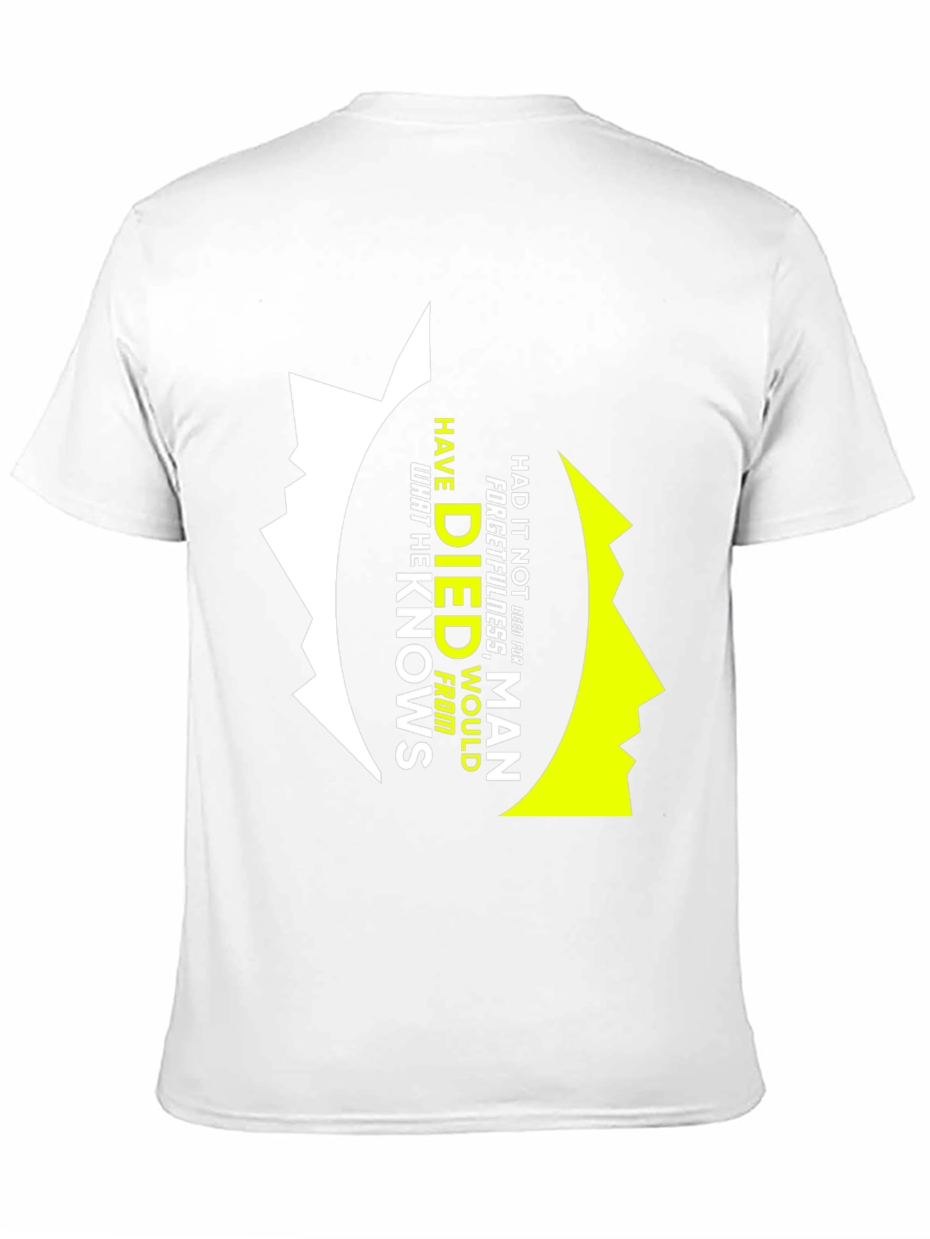 Mens Graphic T-Shirt - Forgetfulness Design