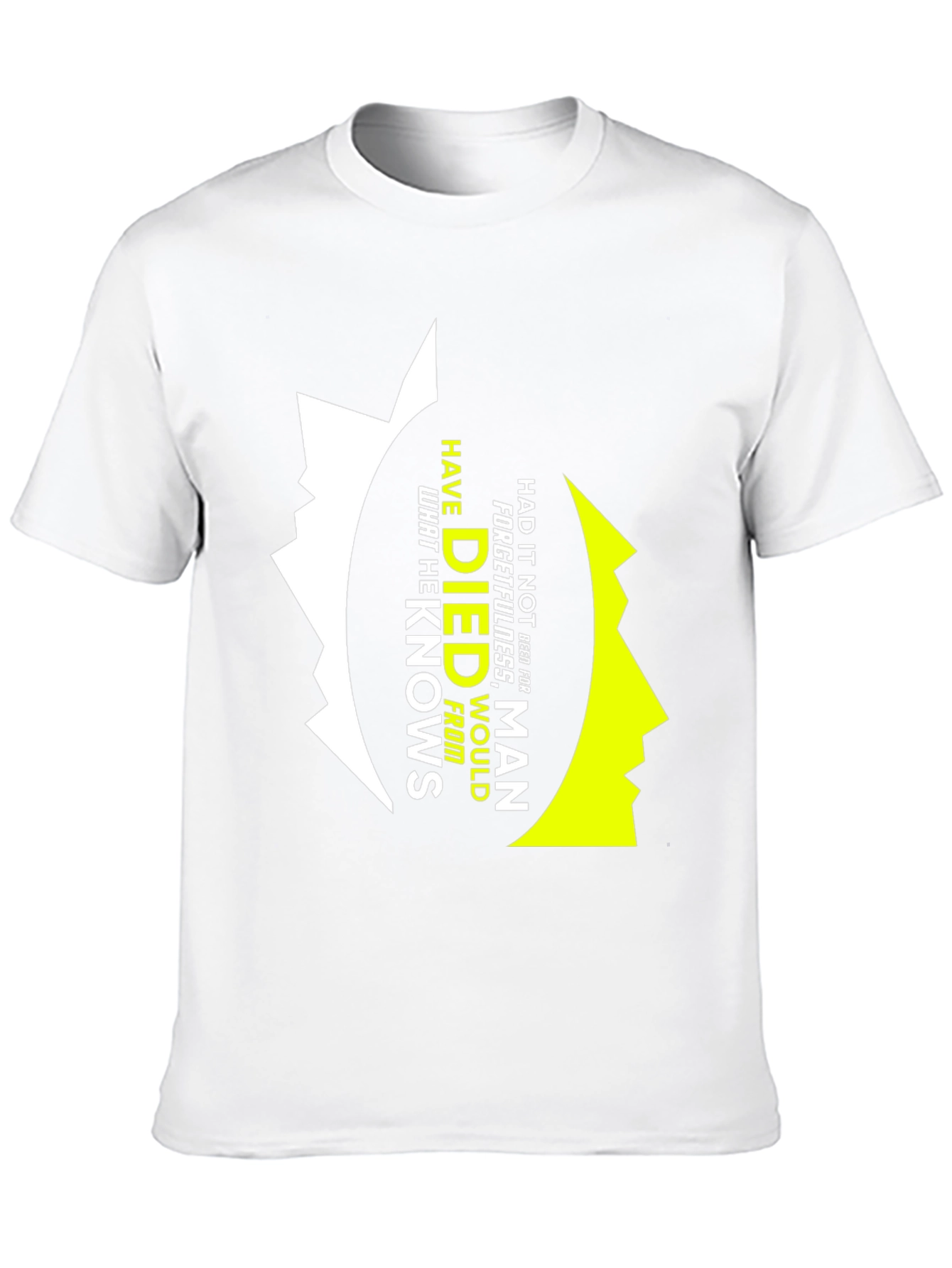 Mens Graphic T-Shirt - Forgetfulness Design