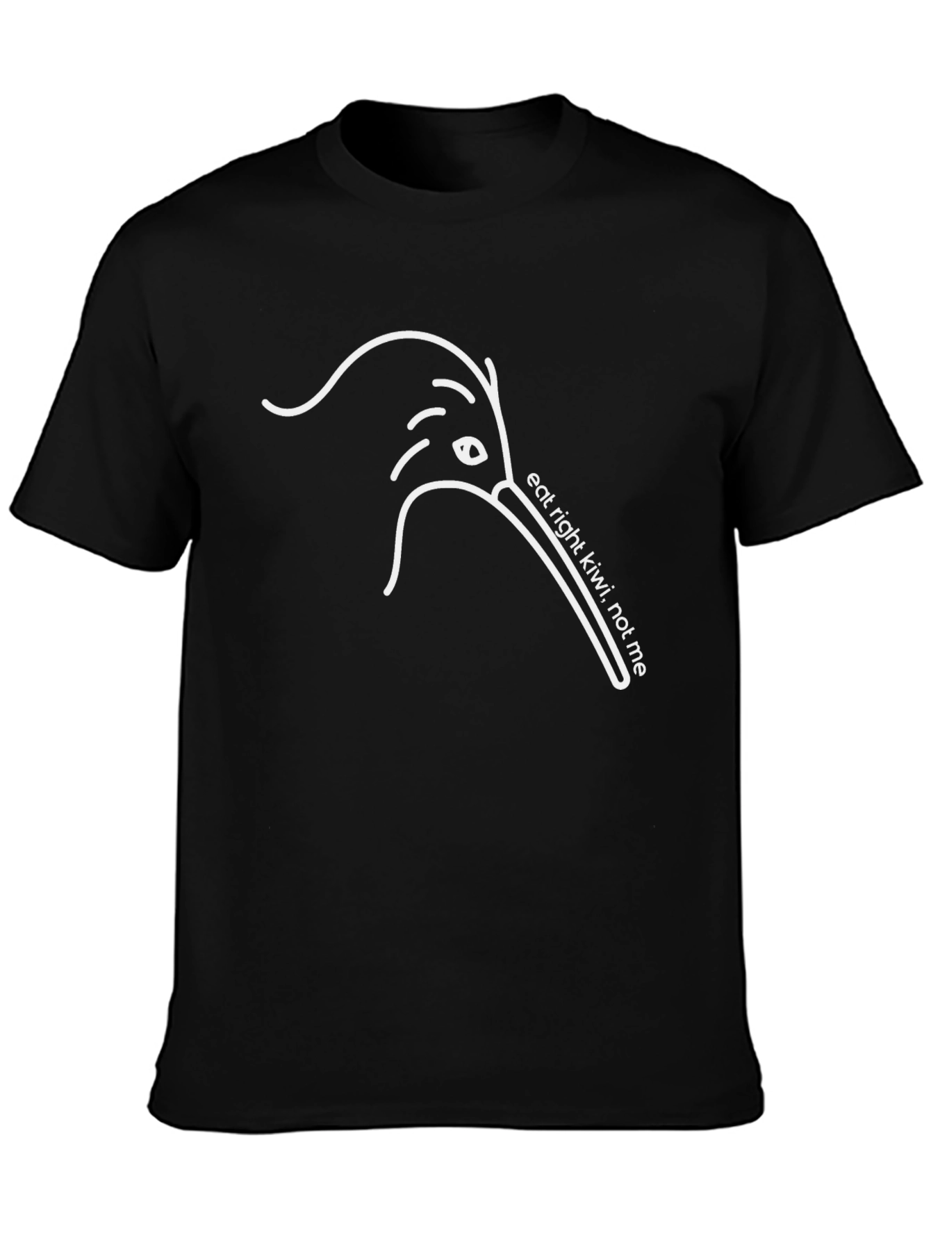 Eat Right Kiwi T-Shirt - Unique Graphic Tee