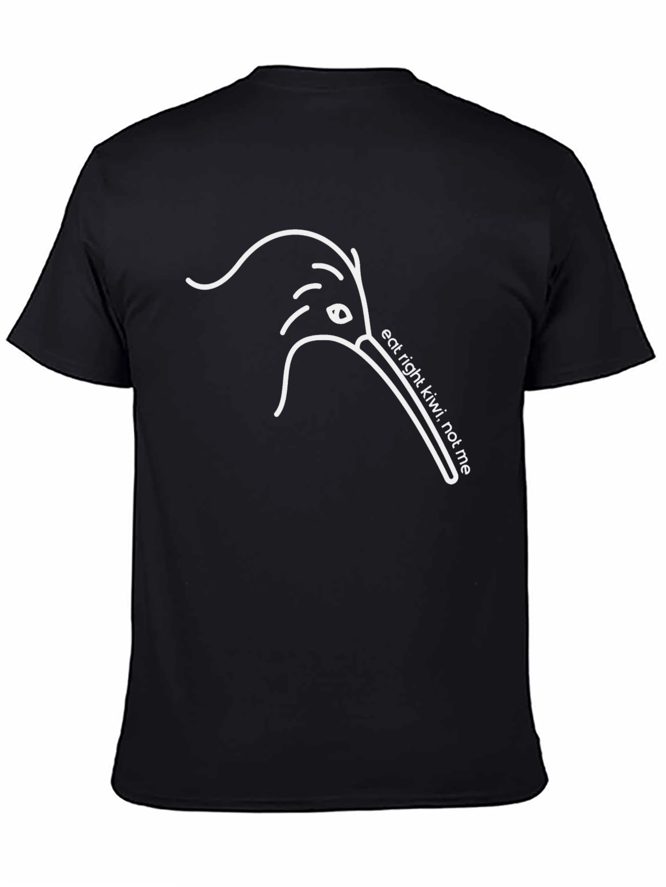 Eat Right Kiwi T-Shirt - Unique Graphic Tee