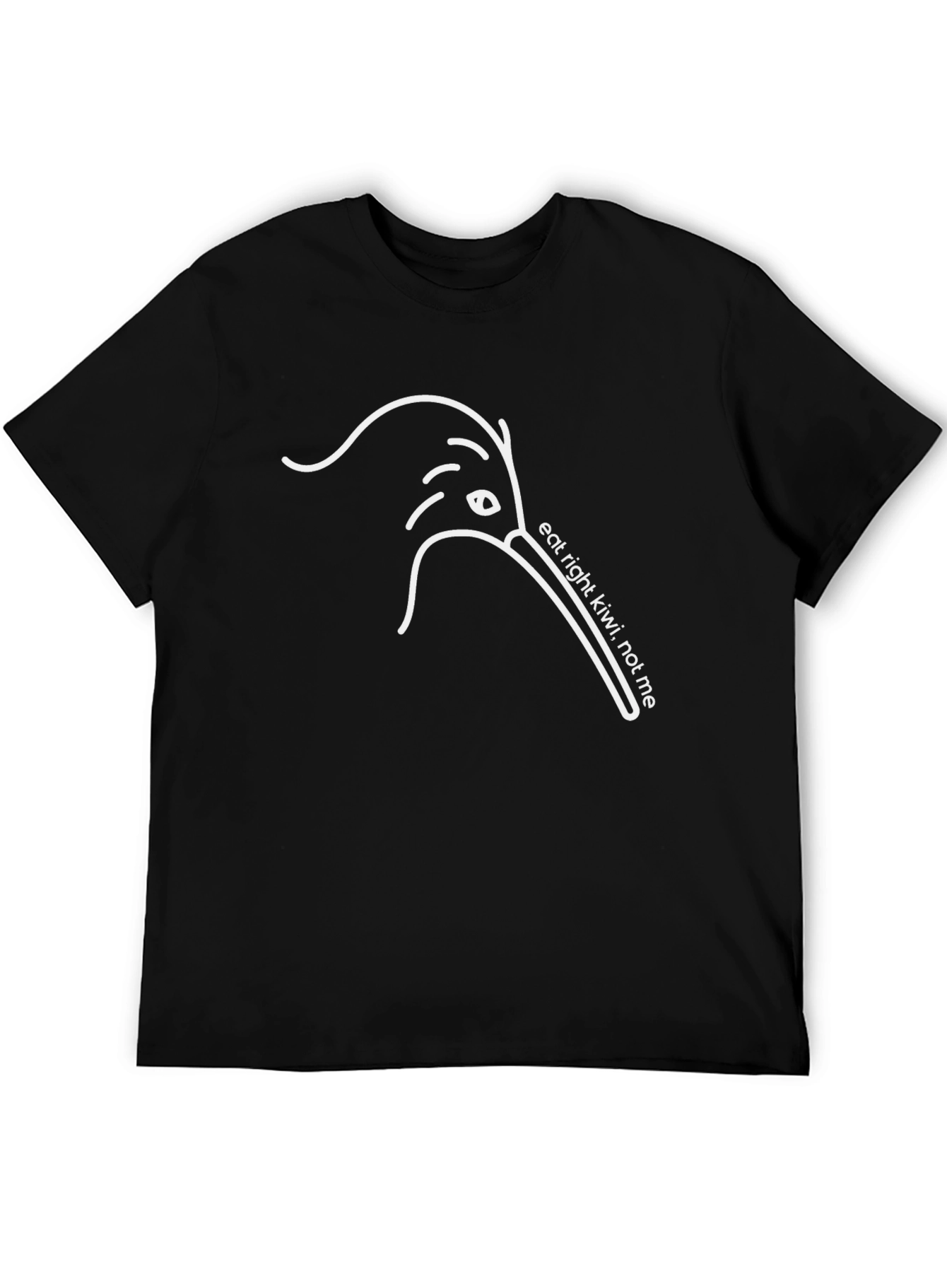 Eat Right Kiwi T-Shirt - Unique Graphic Tee