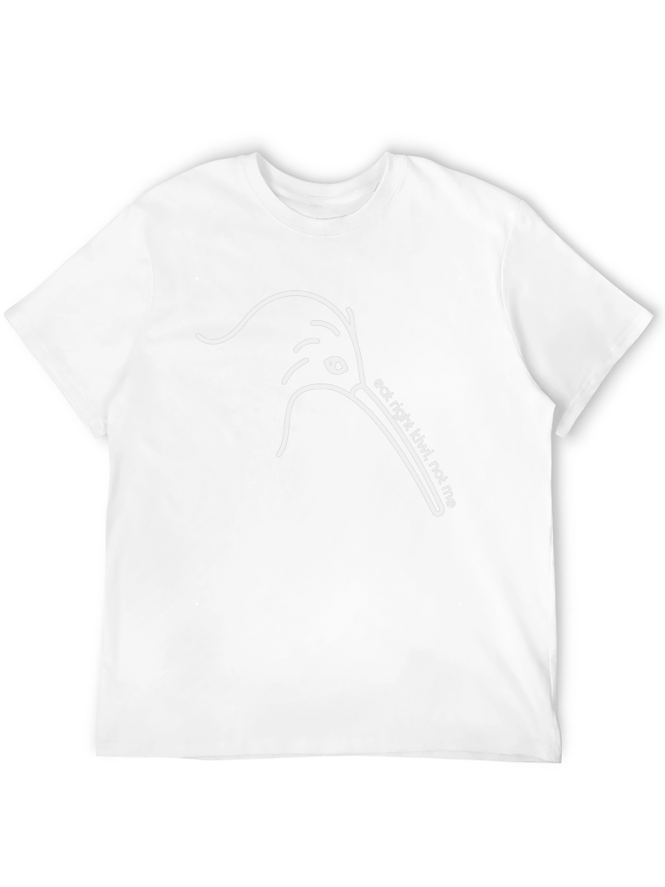 Eat Right Kiwi T-Shirt - Unique Graphic Tee
