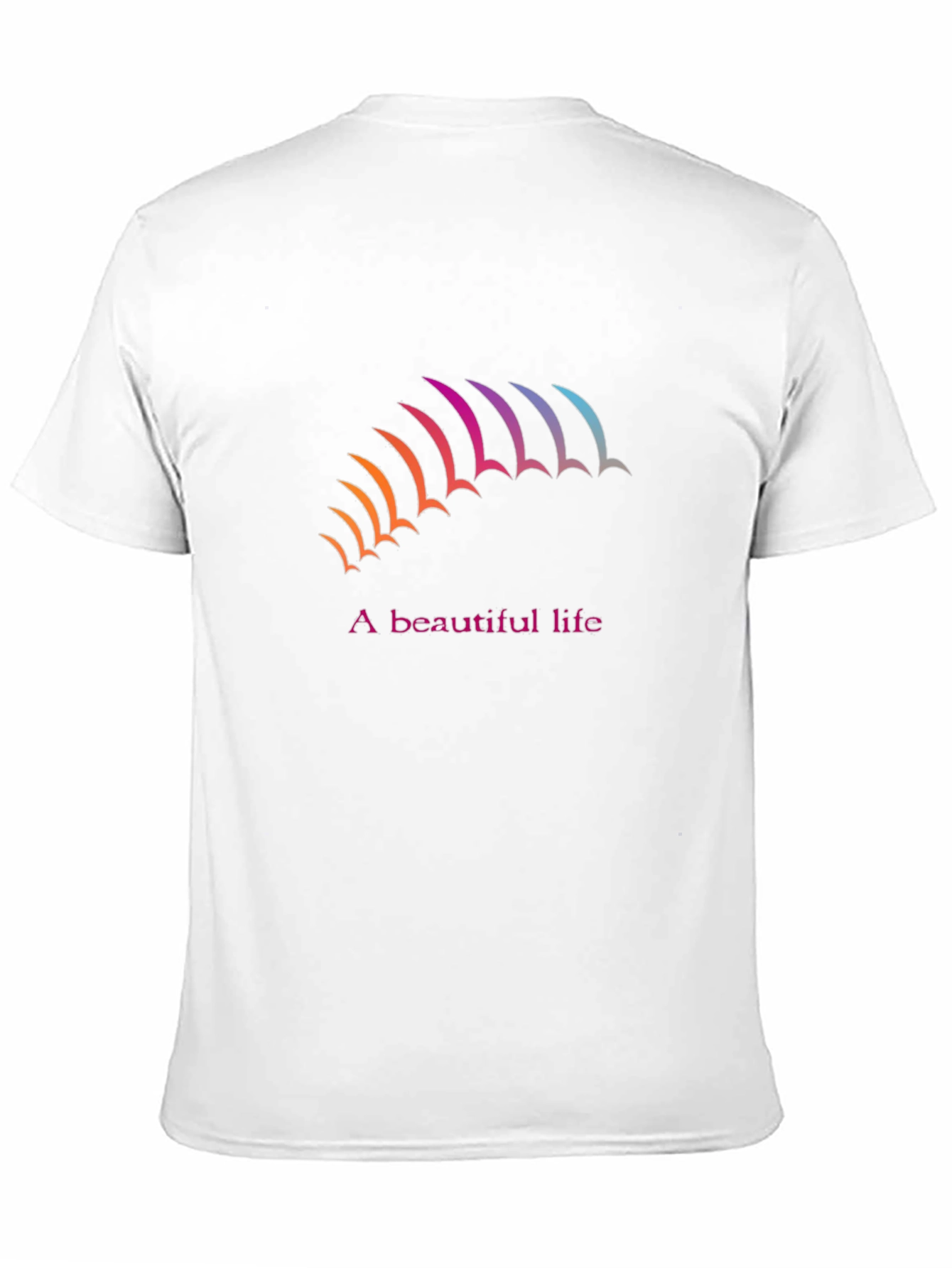 A Beautiful Life Black Graphic Tee
