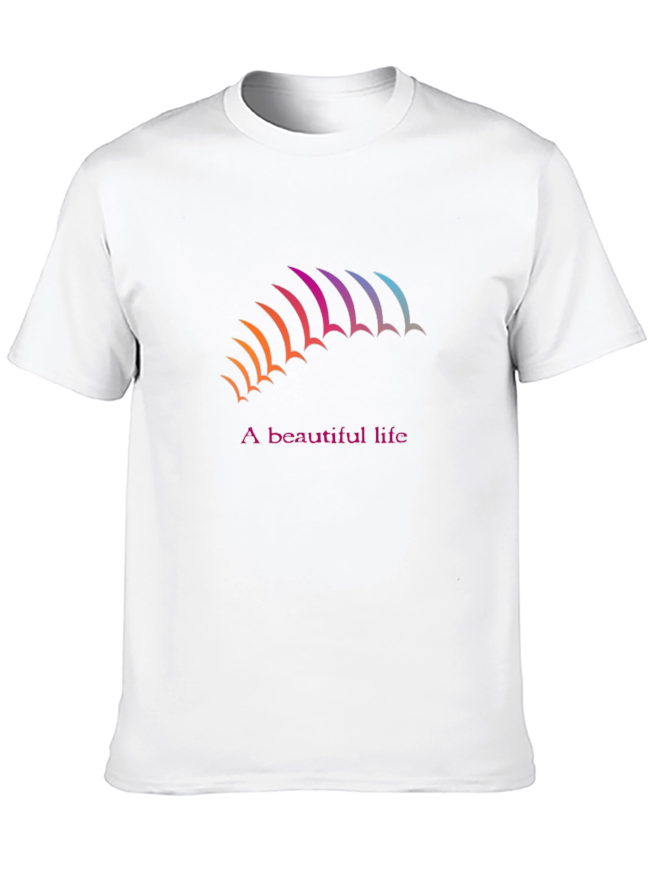 A Beautiful Life Black Graphic Tee